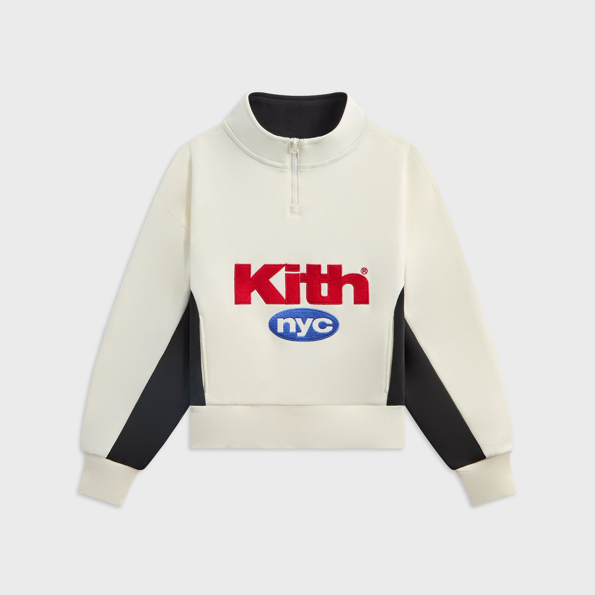 Kith Kids NYC Nimbus Logo Hunter Pullover - Sandrift