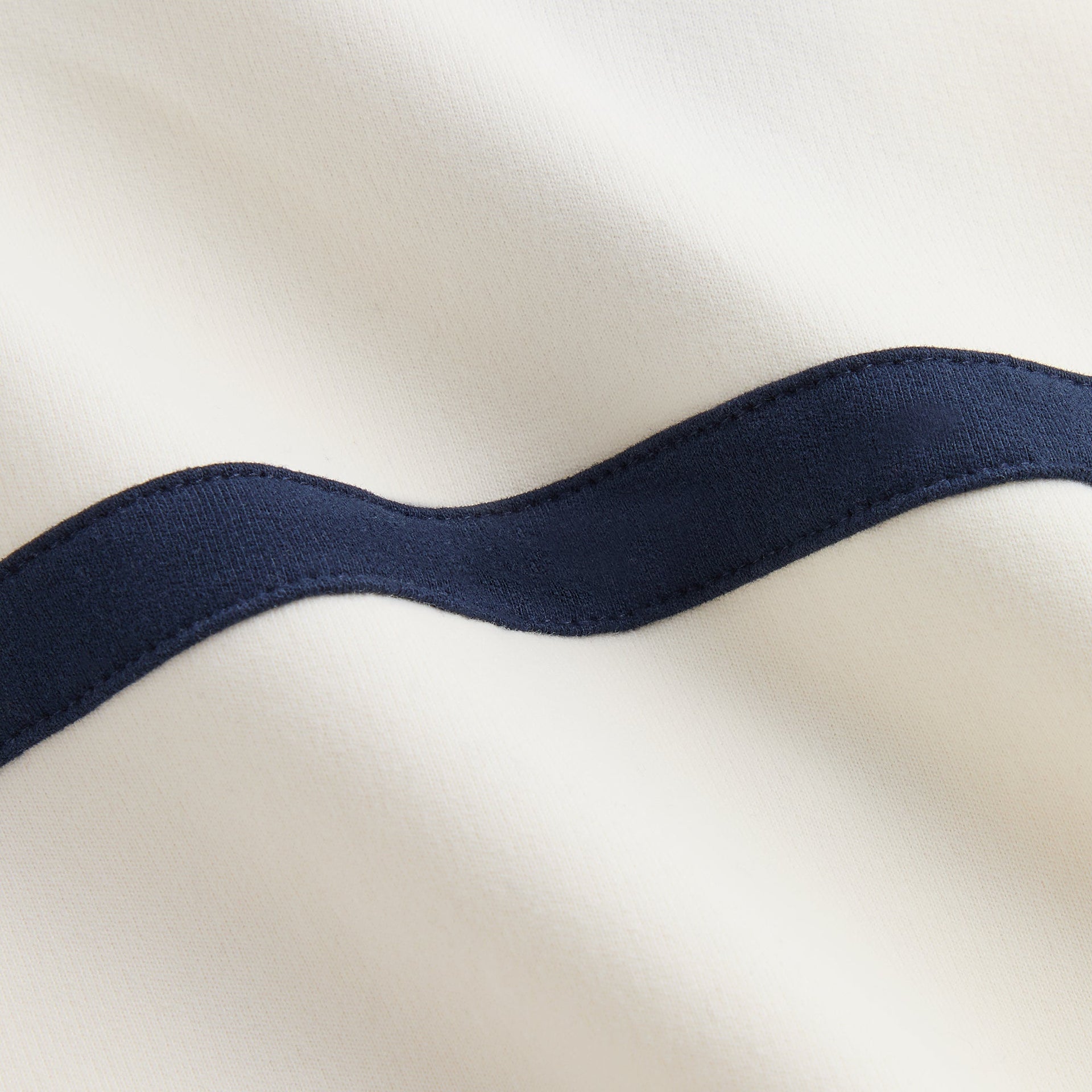 Kith Kids Color-Blocked Cropped Collared Nelson Rugby - Sandrift