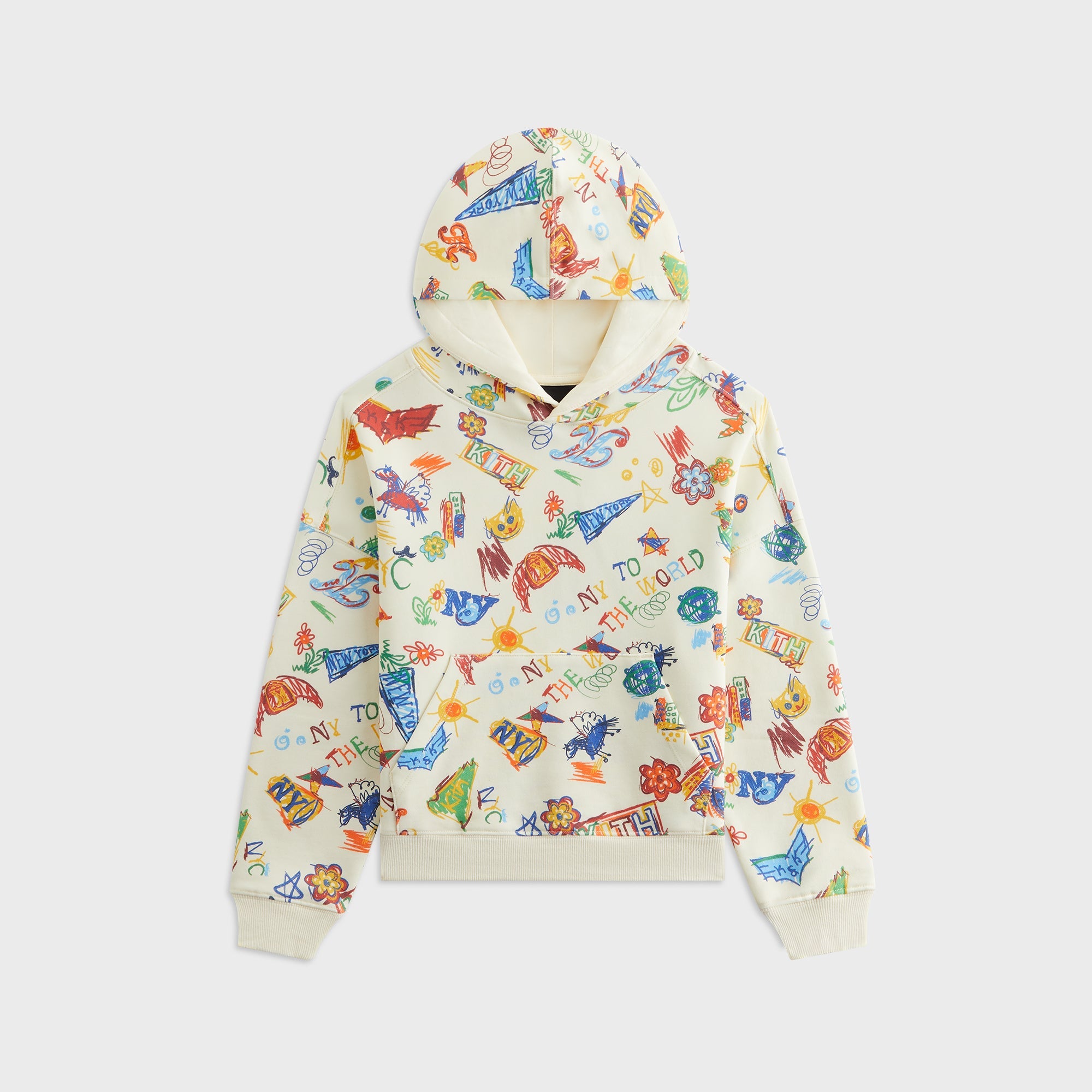 Kith Kids NY Sketchbook Nelson Hoodie - Sandrift – Kith Canada