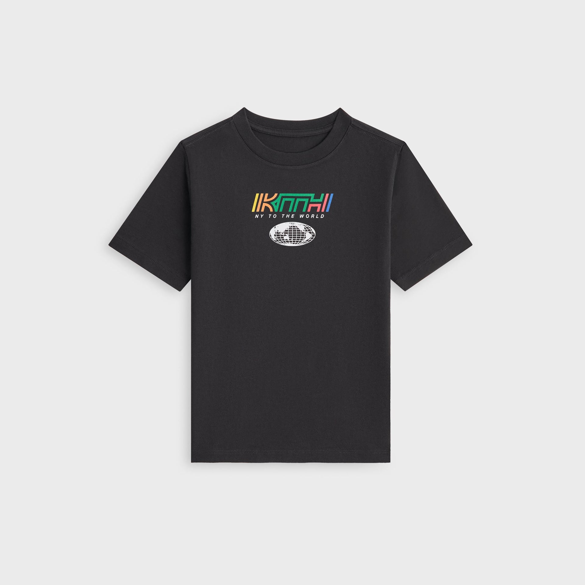 Kith Kids Global Patch Graphic Tee - Black