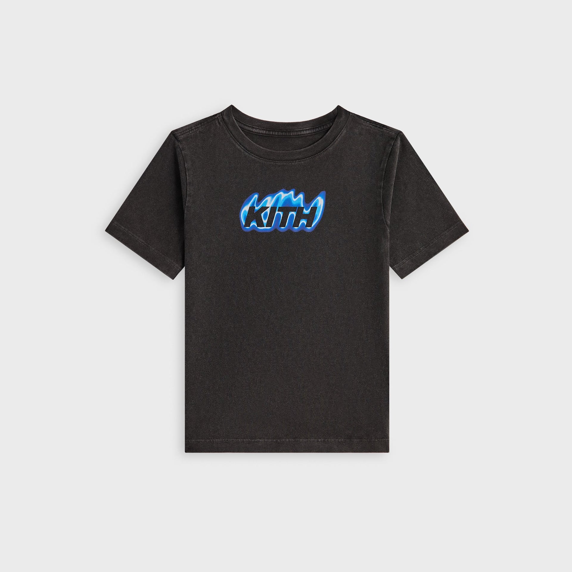 Kith Kids Flame Vintage Tee - Black