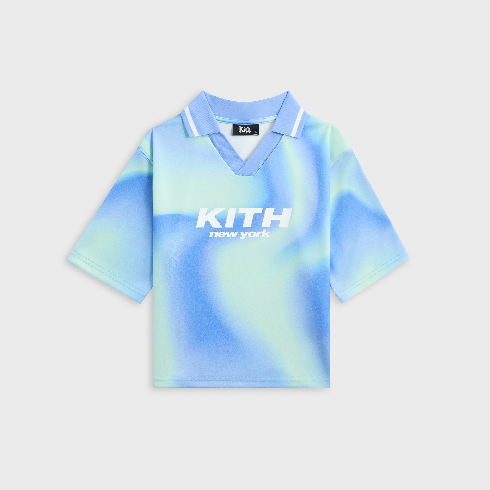 トップス Kith New York Edison Soccer Jersey Kith Kids Fluid Edison Soccer Polo - Nassau – Kith Canada