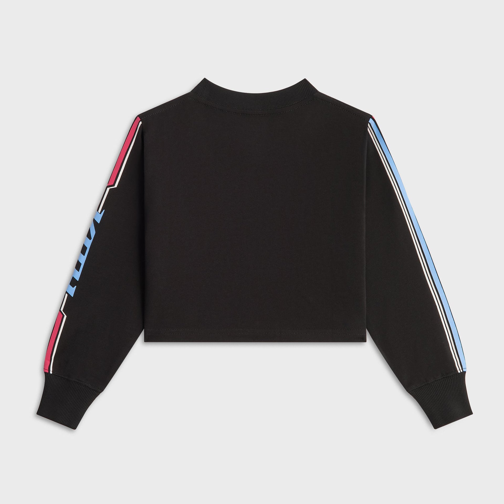 Kith Kids Retro Moto Cropped Jasper Tee - Black