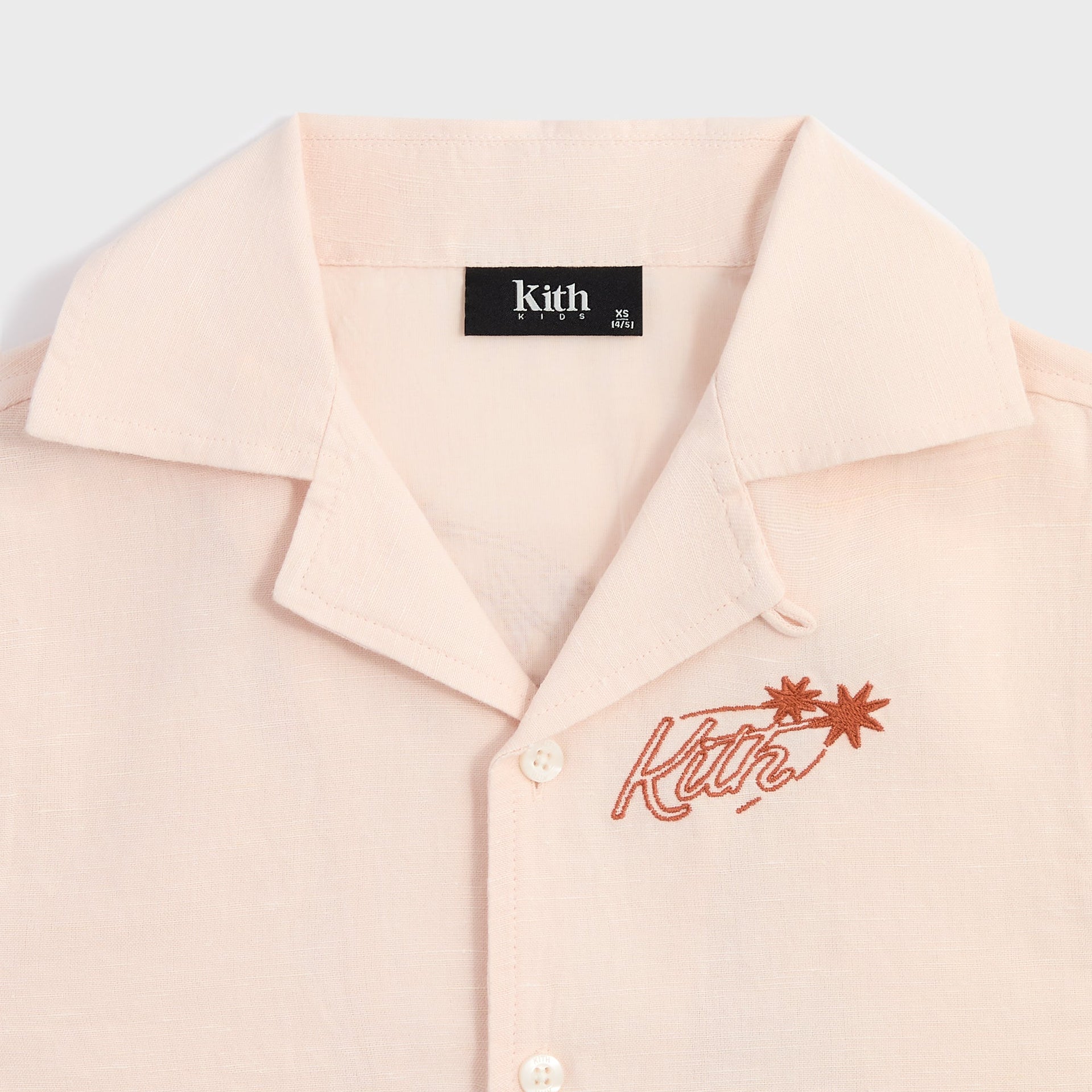 Kith Kids Thompson Camp Shirt - Sahara