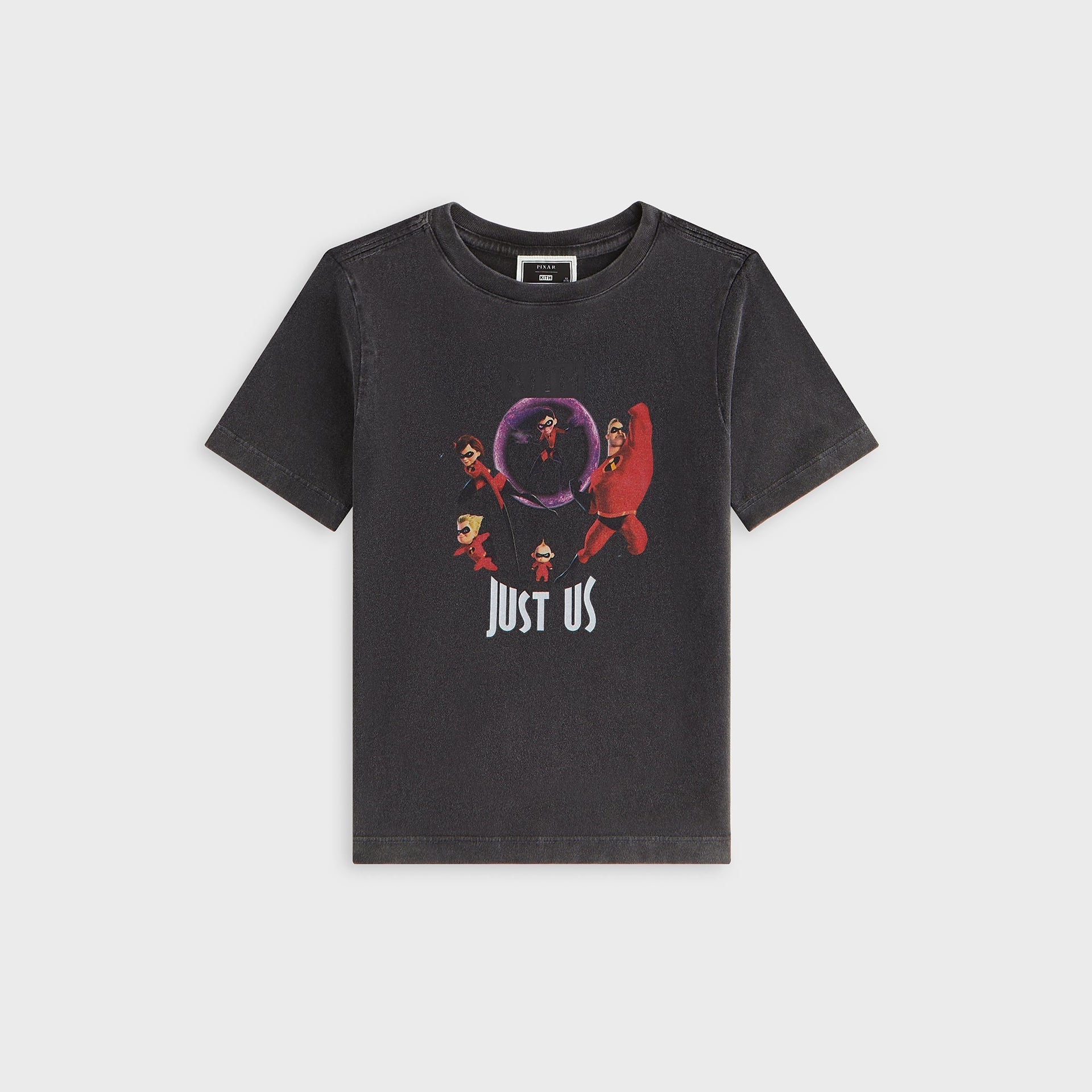 Disney | Kith Kids for Pixar The Incredibles Just Us Vintage Tee - Black - PH