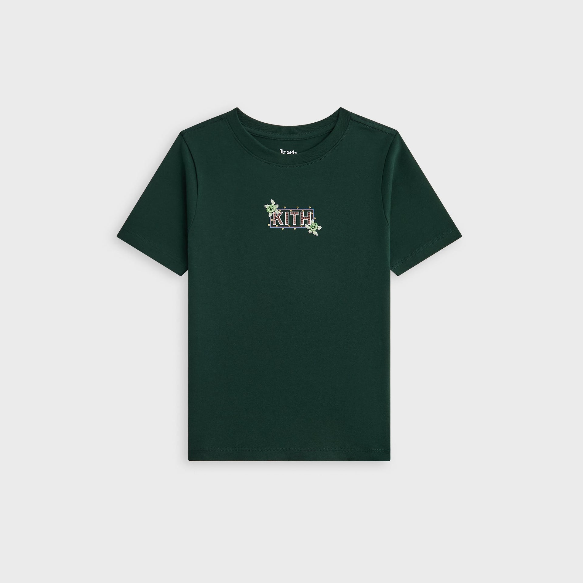 Kith Kids Beach Tile Classic Logo Graphic Tee - Stadium