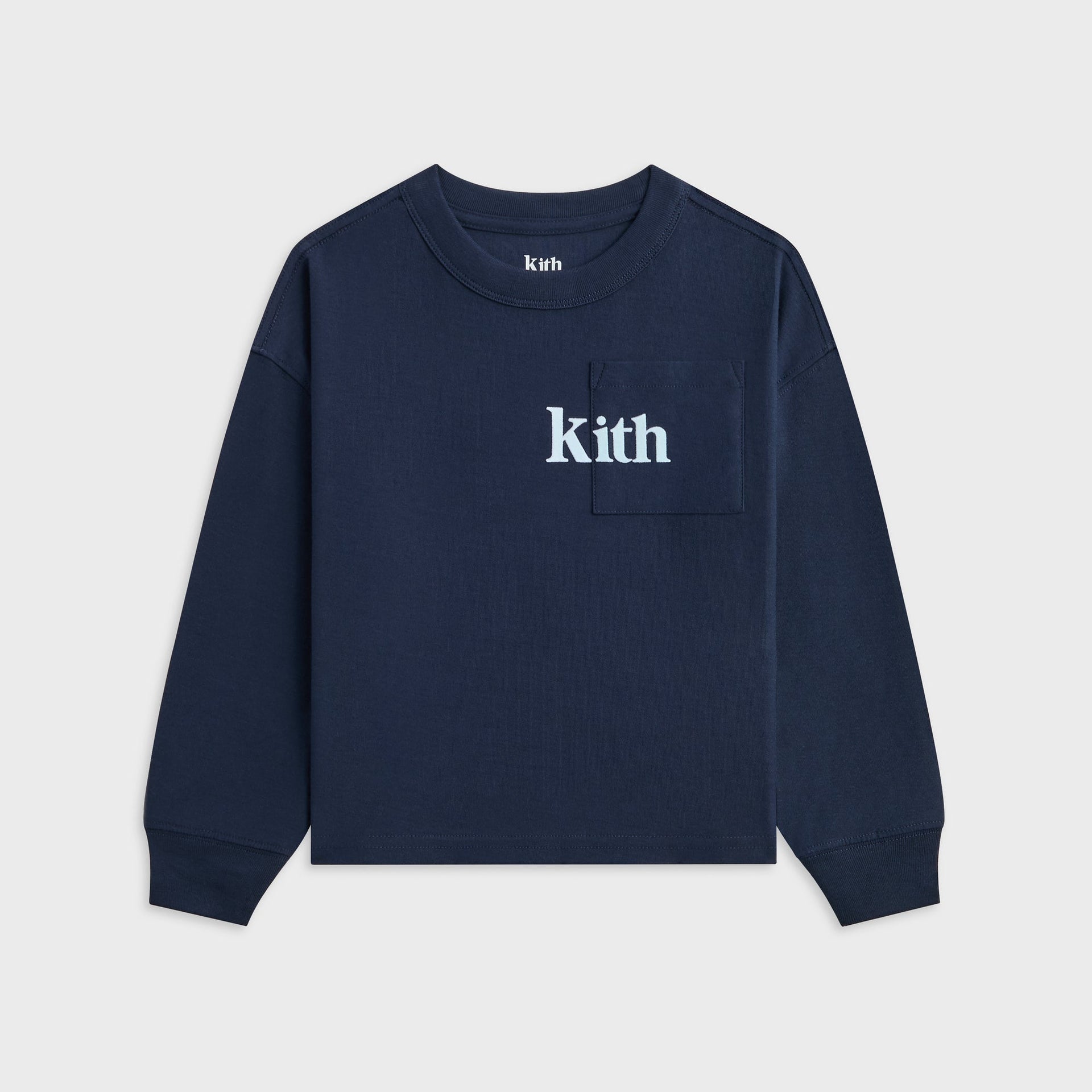 Kith Kids Long Sleeve Quinn Tee - Nocturnal