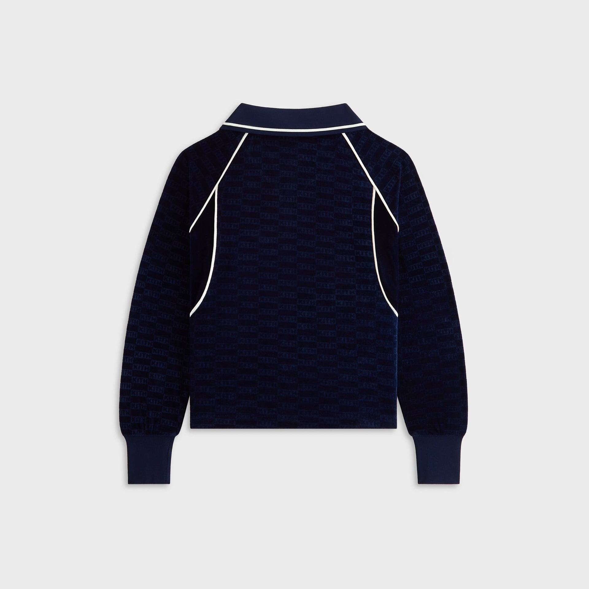 Kith Kids Monogram Velour Soccer Jersey - Nocturnal