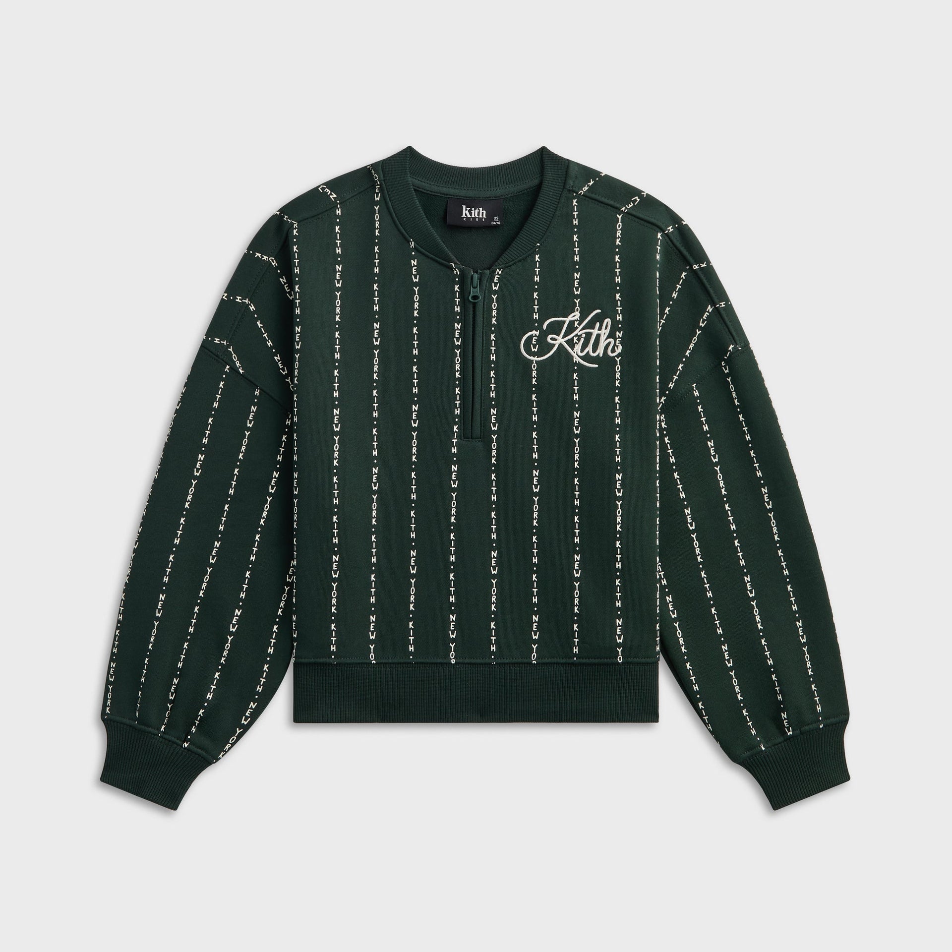 Kith Kids Quarter Zip Sweatshirt - Stadium - PH