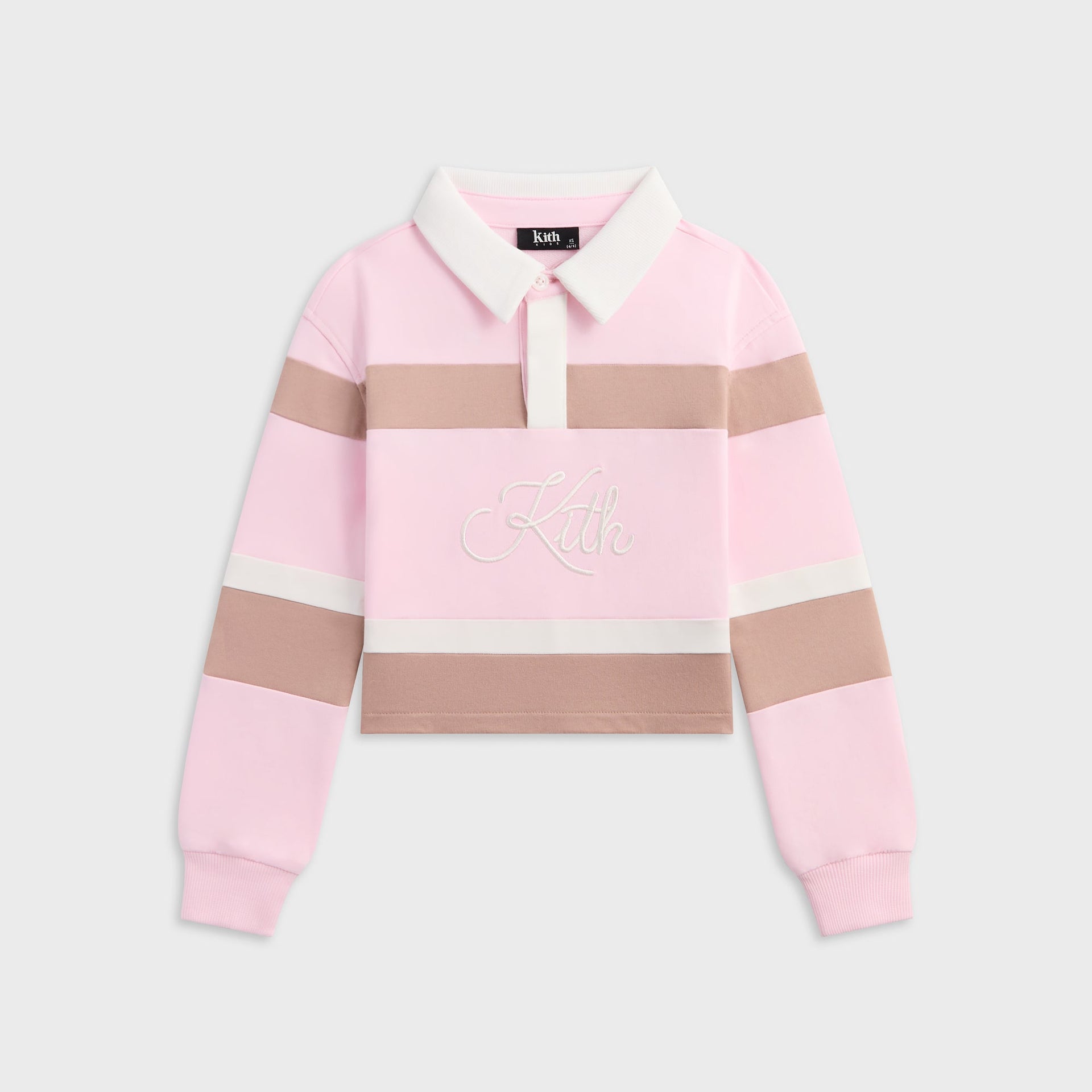 Kith Kids Blocked Cropped Rugby - Bloom - PH