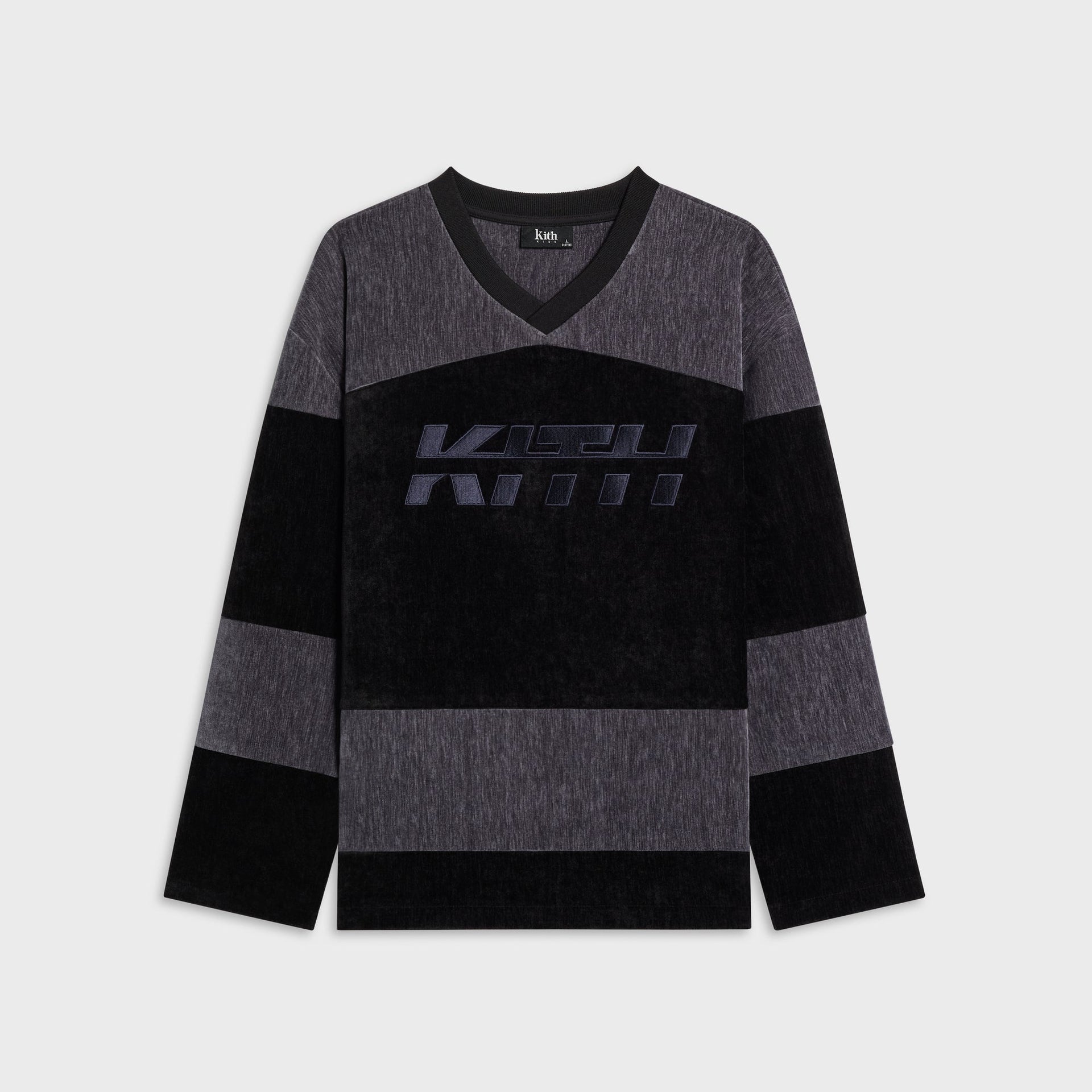 Kith Kids Textured Malik Jersey - Battleship
