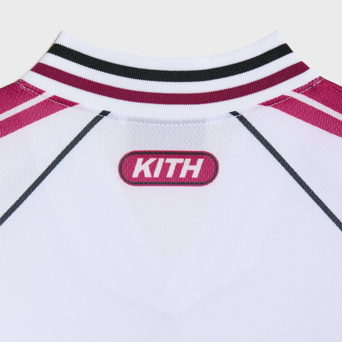 Kith Kids Moto Mesh Cropped Long Sleeve Mika Tee - White - PH