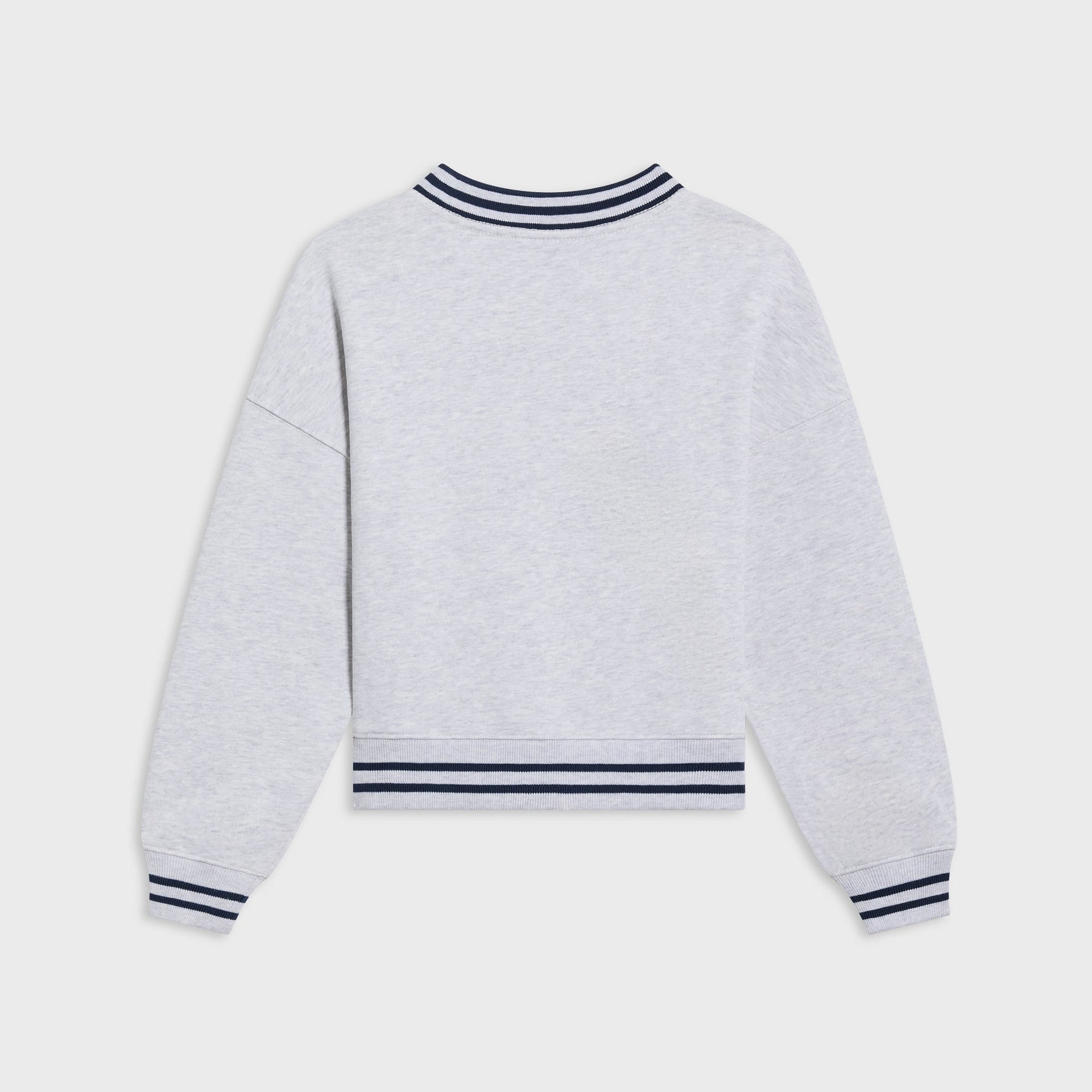 Kith Kids Collegiate Nelson Crewneck - Light Heather Grey - PH
