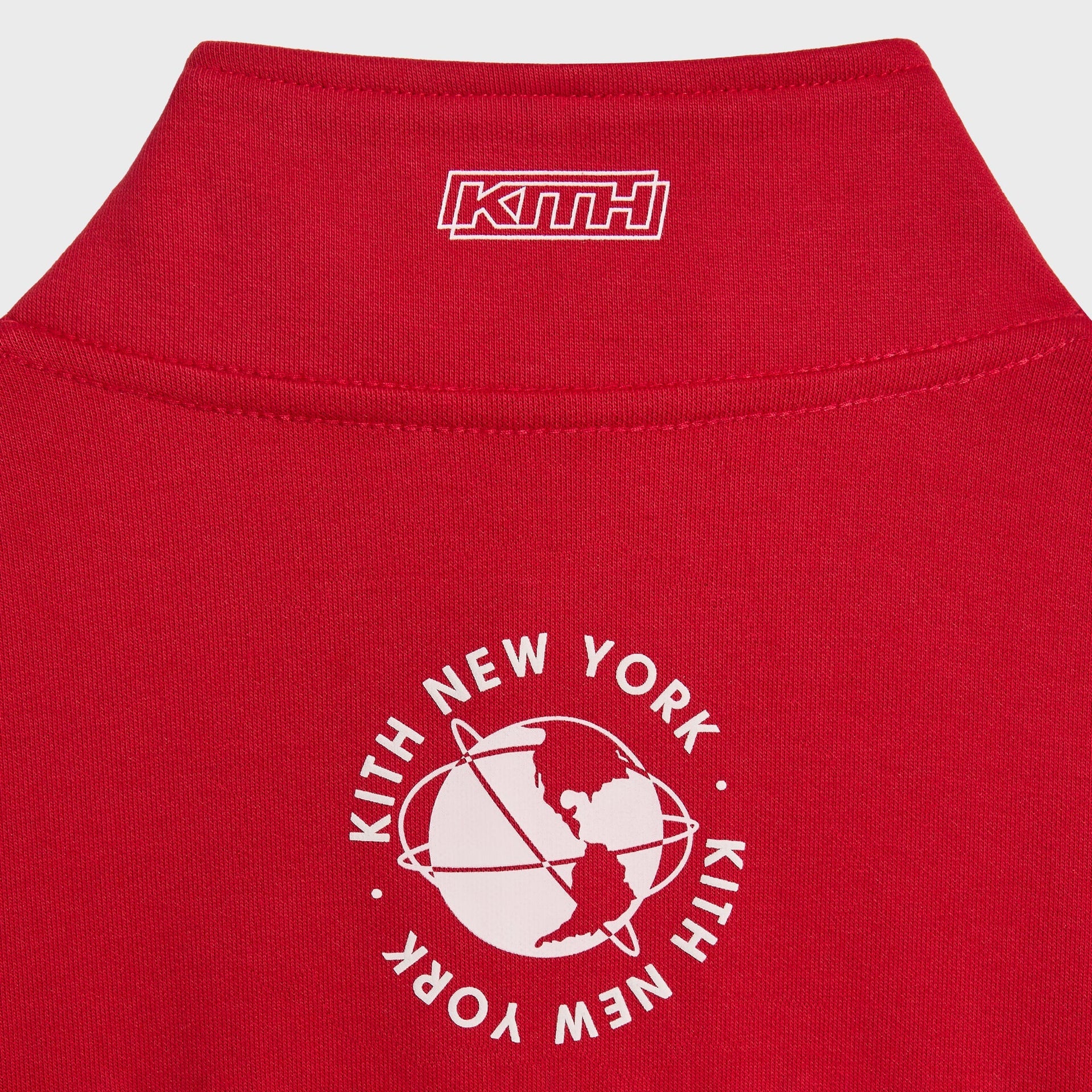 Kith Kids Logo Blocked Hunter Quarter Zip - Black - PH