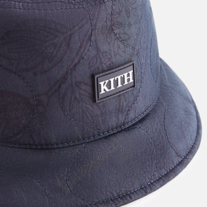 Kith Kids Quilted Bucket Hat - Black – Kith Canada