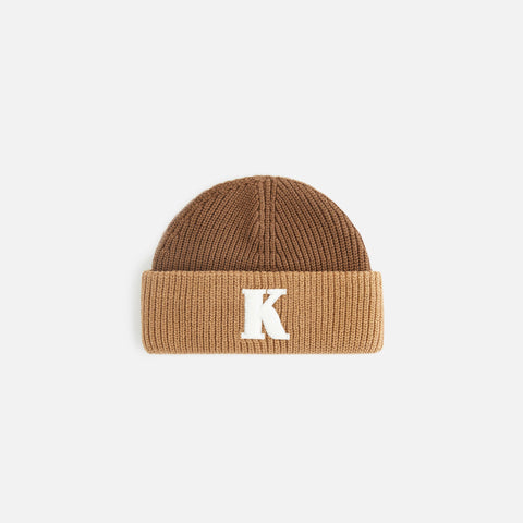 Kith Kids Two-Tone Beanie - Teak