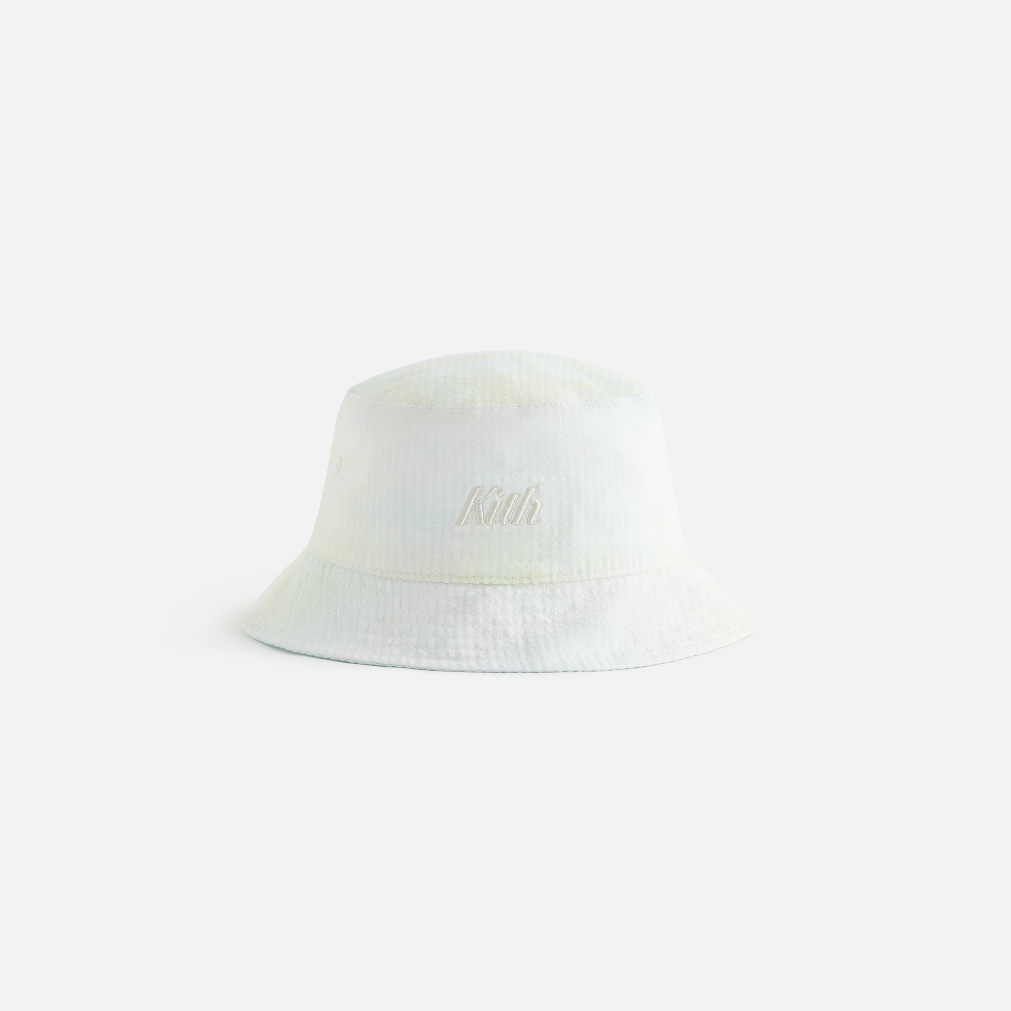 Kith Kids Seersucker Tie Dye Bucket Hat - Spirited – Kith Canada