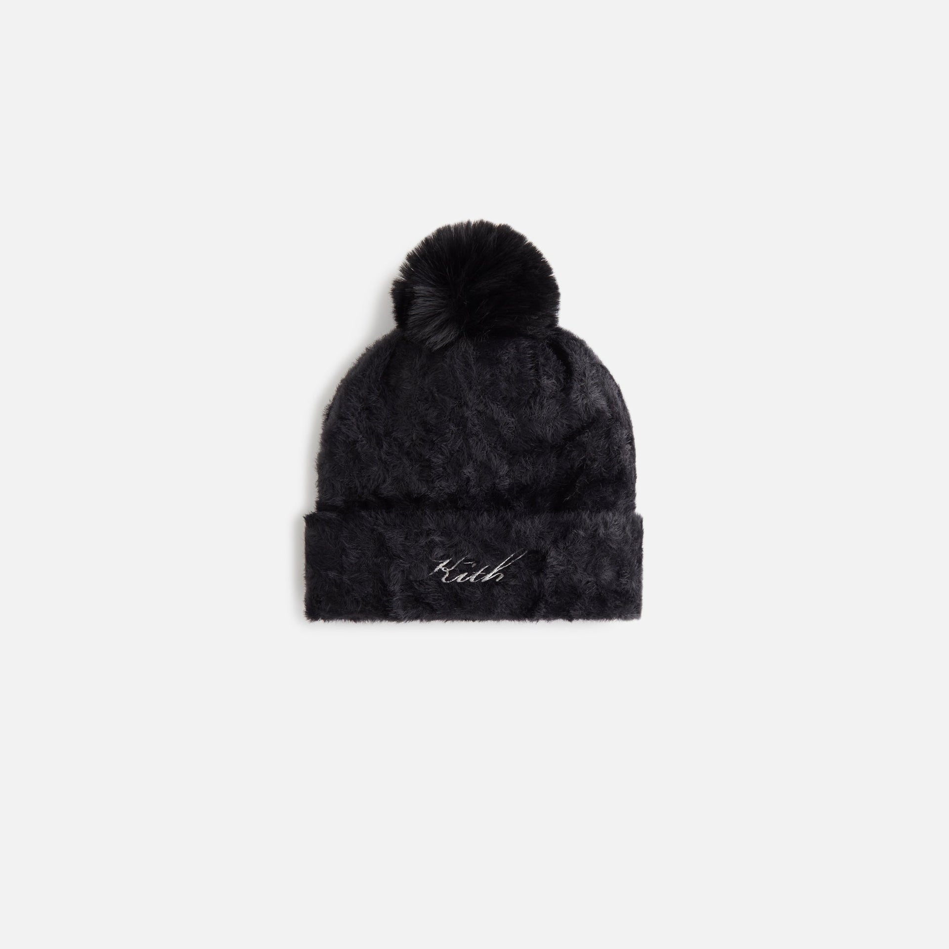 Kith Kids Pom Pom Beanie - Black