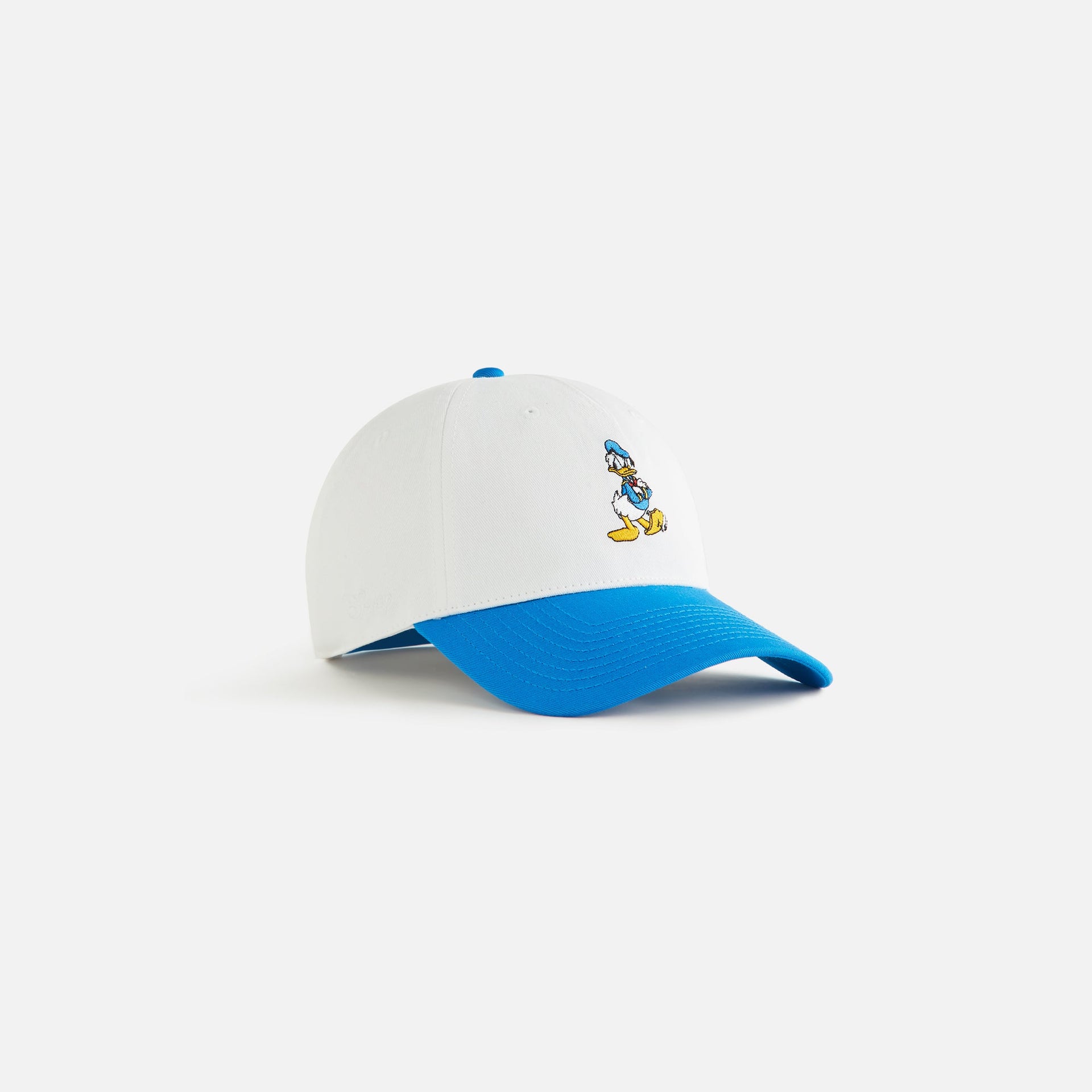 Disney | Kith Kids for Donald Duck Gwynn Pinch Crown Snapback - White