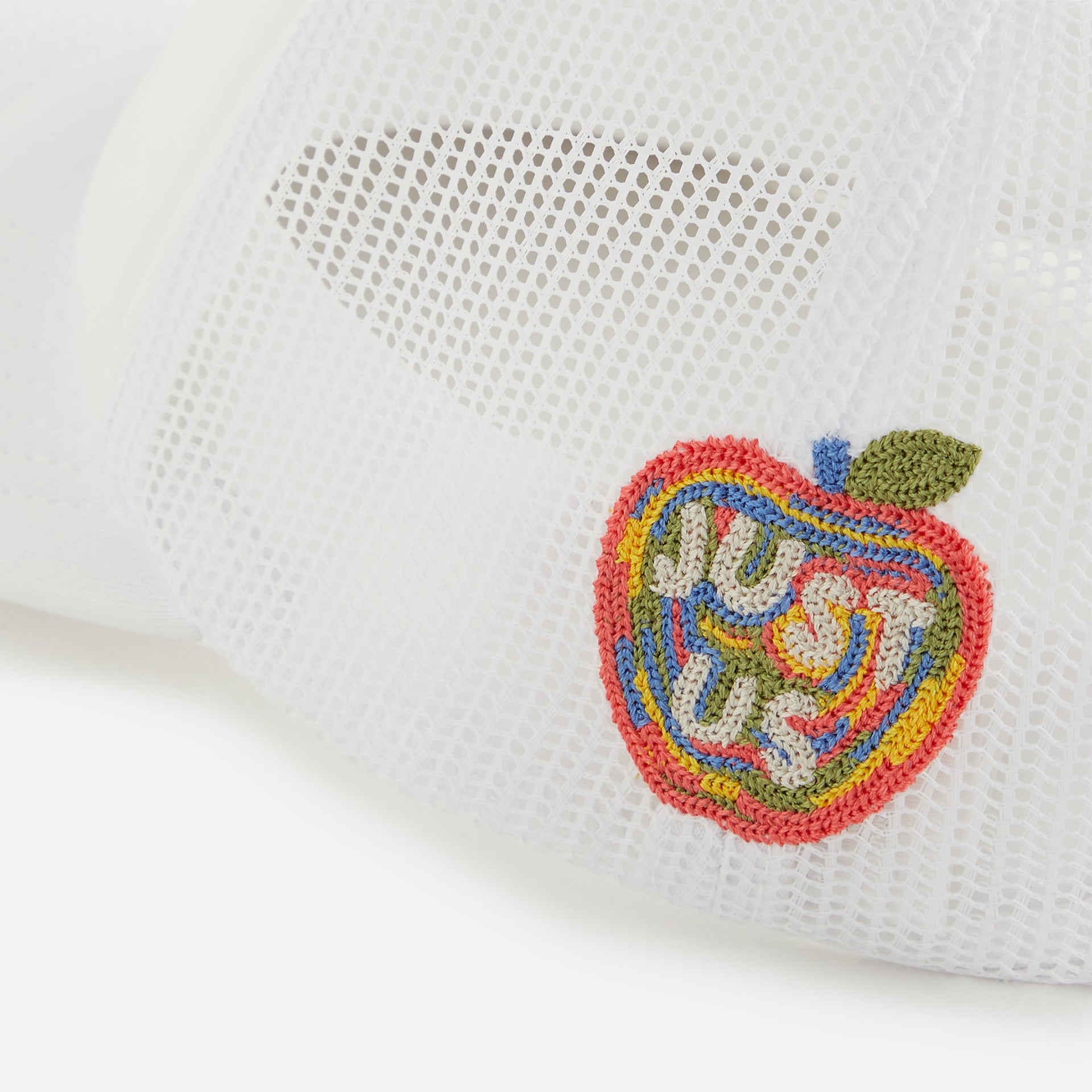 Kith Kids New York Classic Logo Trucker Cap - White