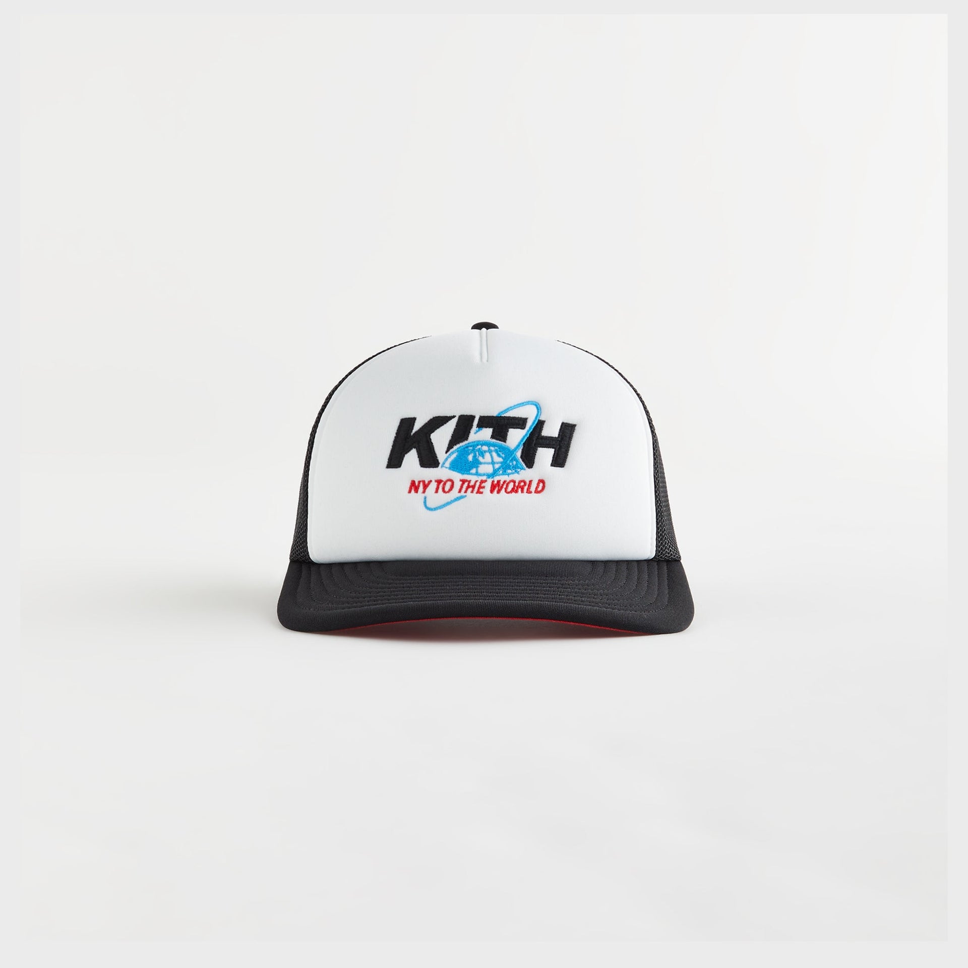 Kith Kids New York to the World Unisphere Trucker Hat - Black