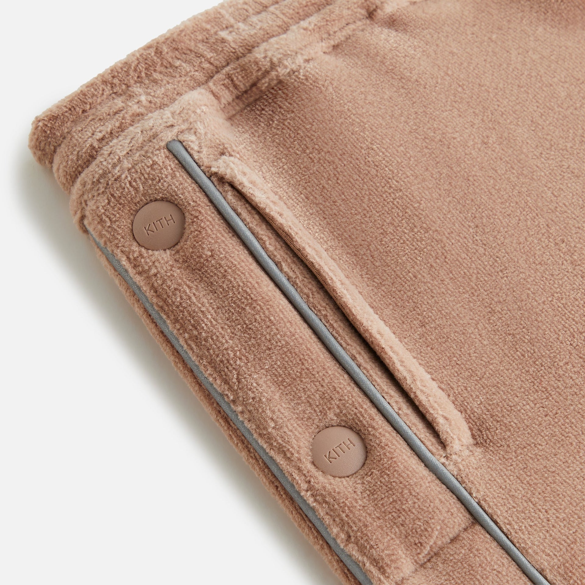 Kith Kids Velour Track Skirt - Morganite