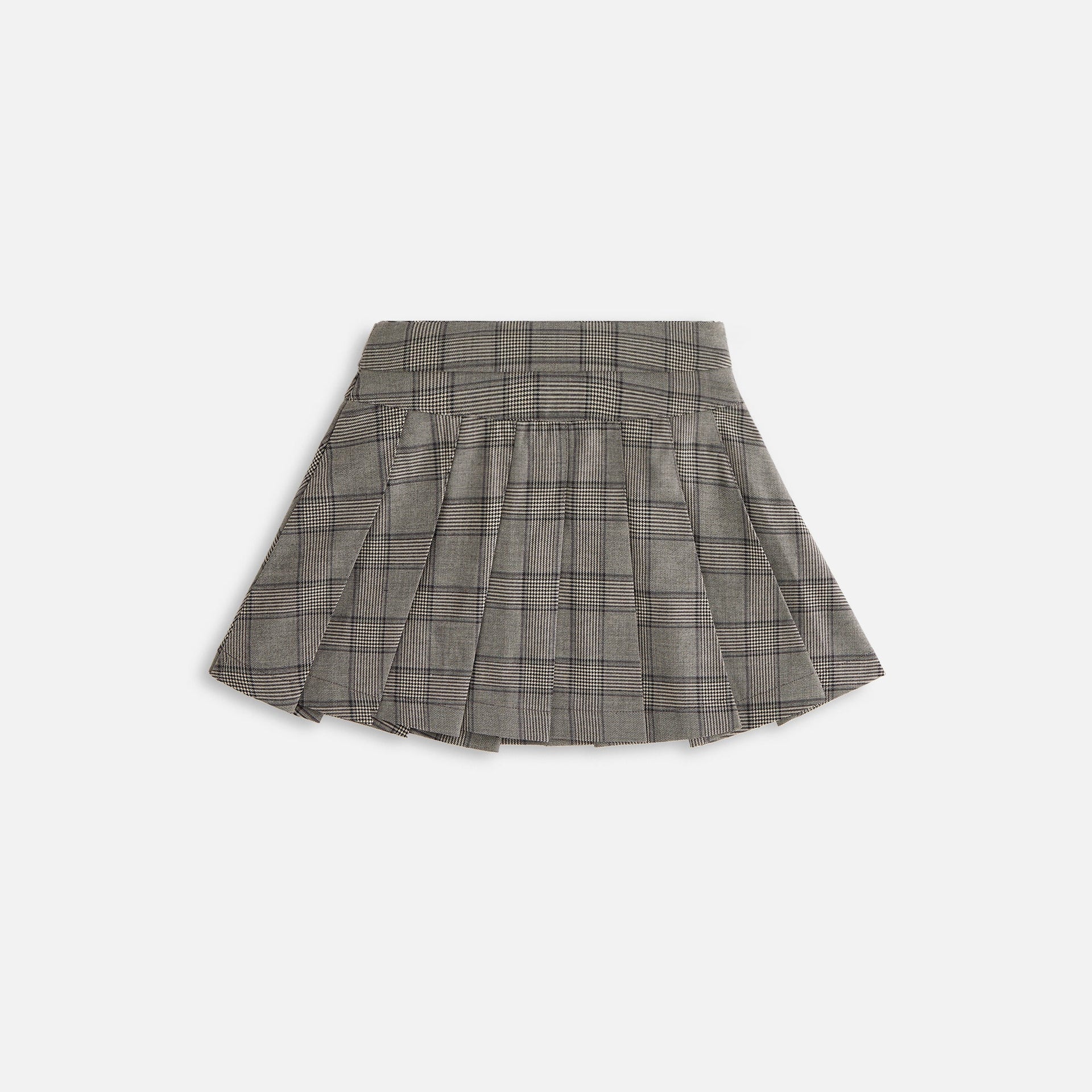 Kith Kids Plaid Pleated Skirt - Fin