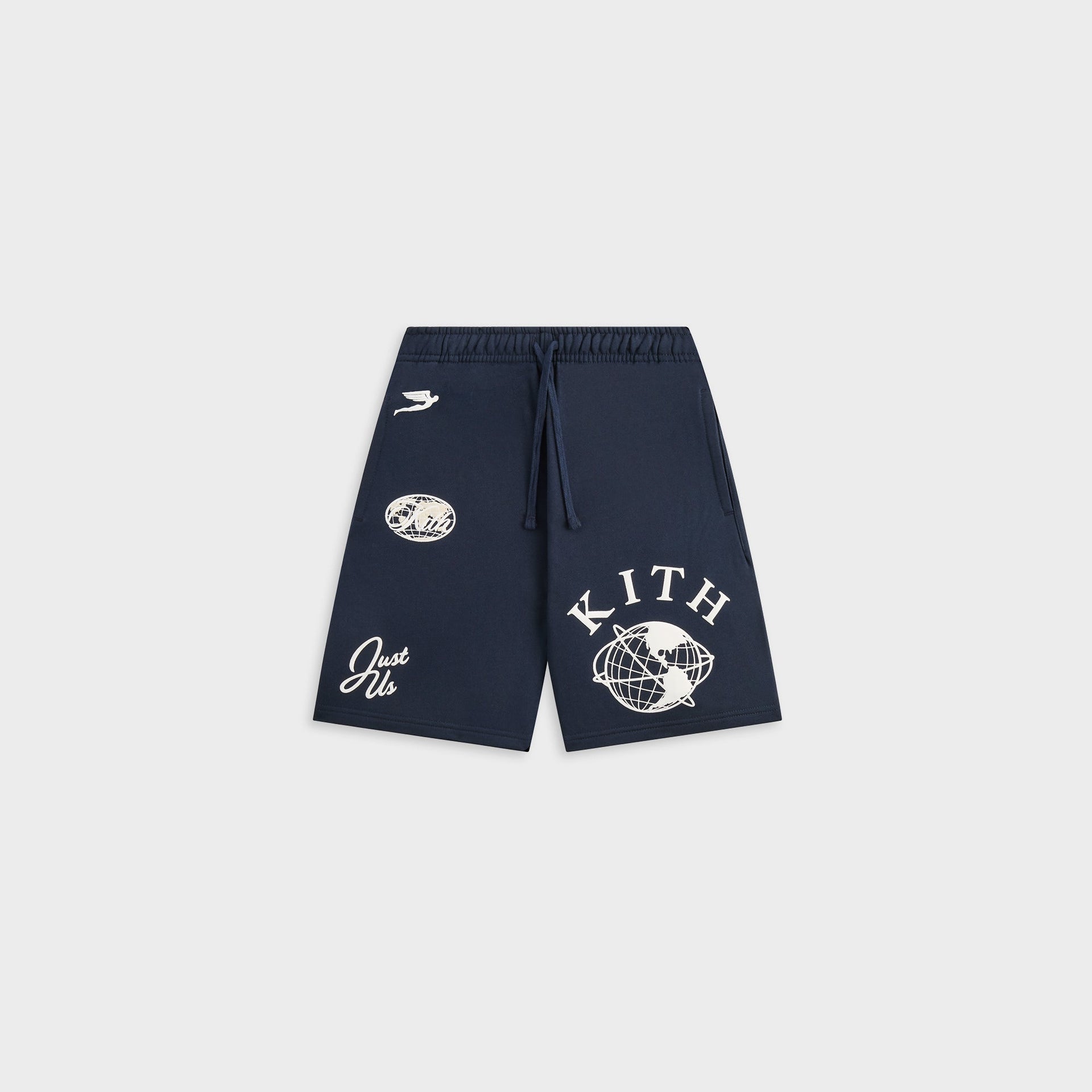 Kith Kids Logo Nelson Short - Nocturnal
