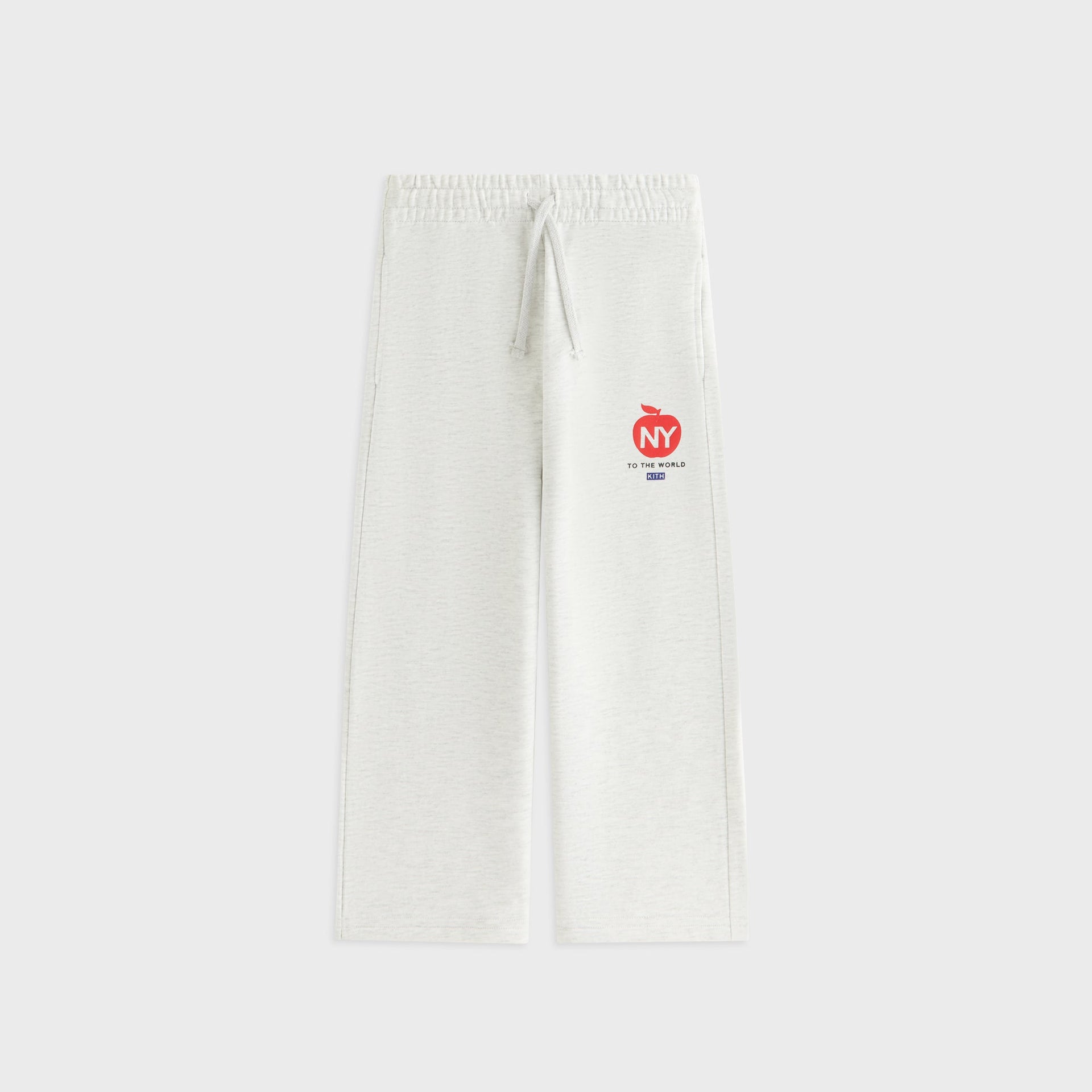 Kith Kids Flared Ailani Sweatpant - Light Heather Grey