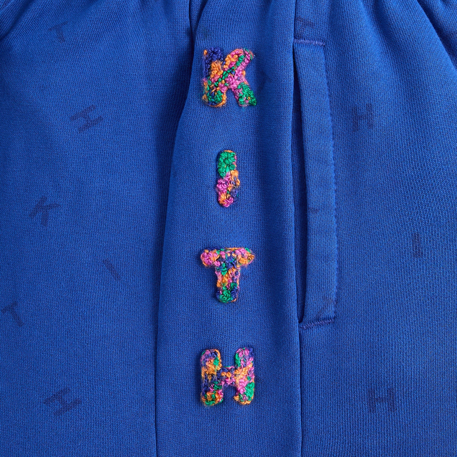 Kith Kids Monogram Chenille Liam Short - Cyclone