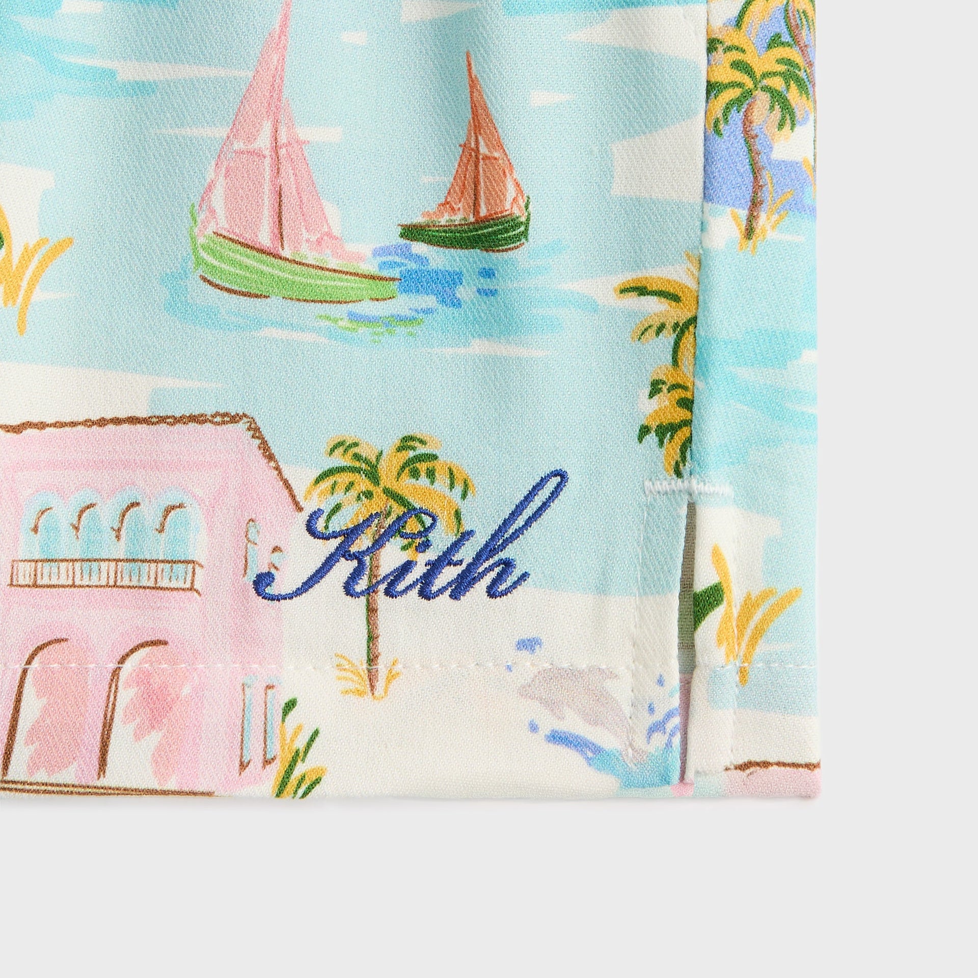 Kith Kids Scenic Thompson Camp Short - Silk