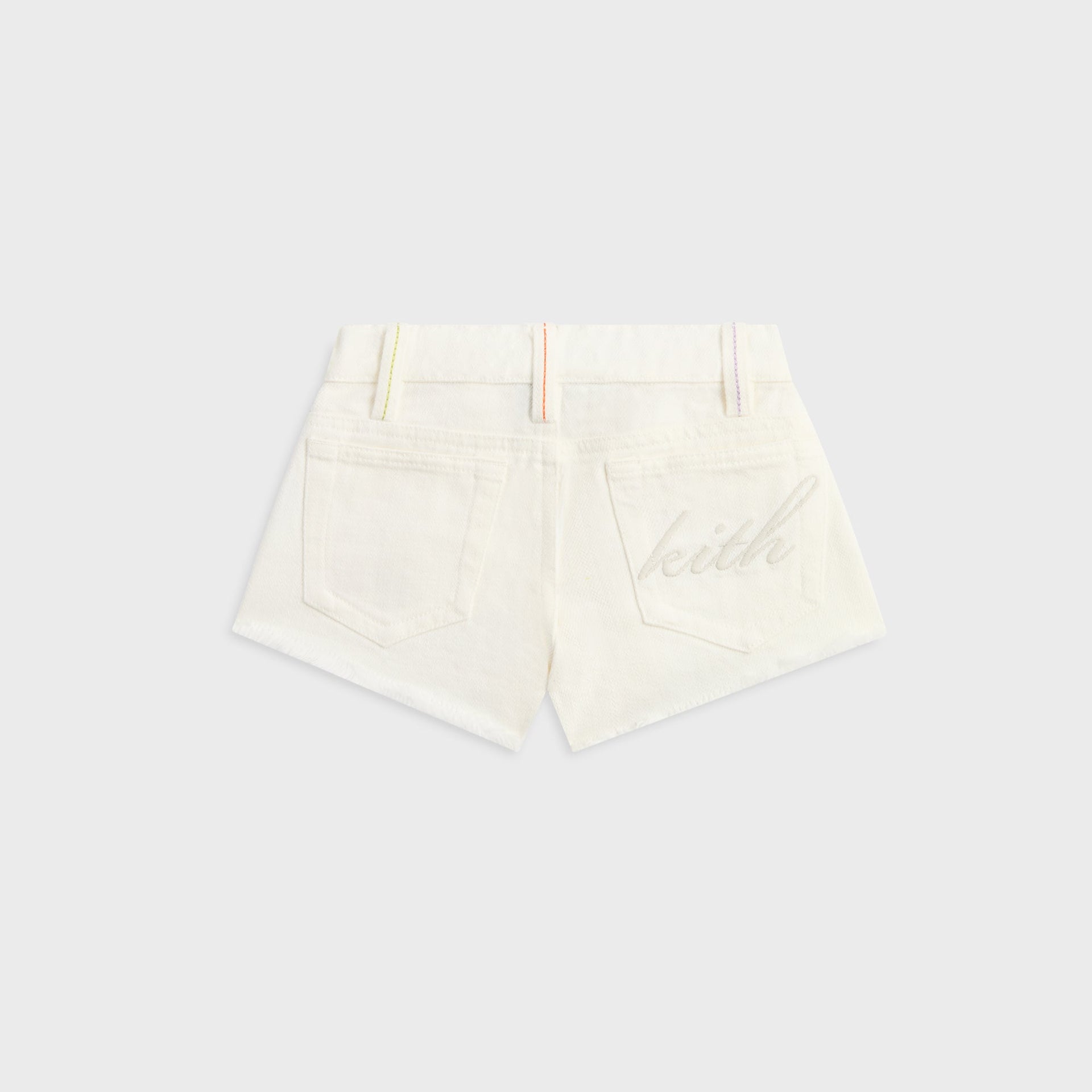 Kith Kids Denim Cut Off Short - Silk