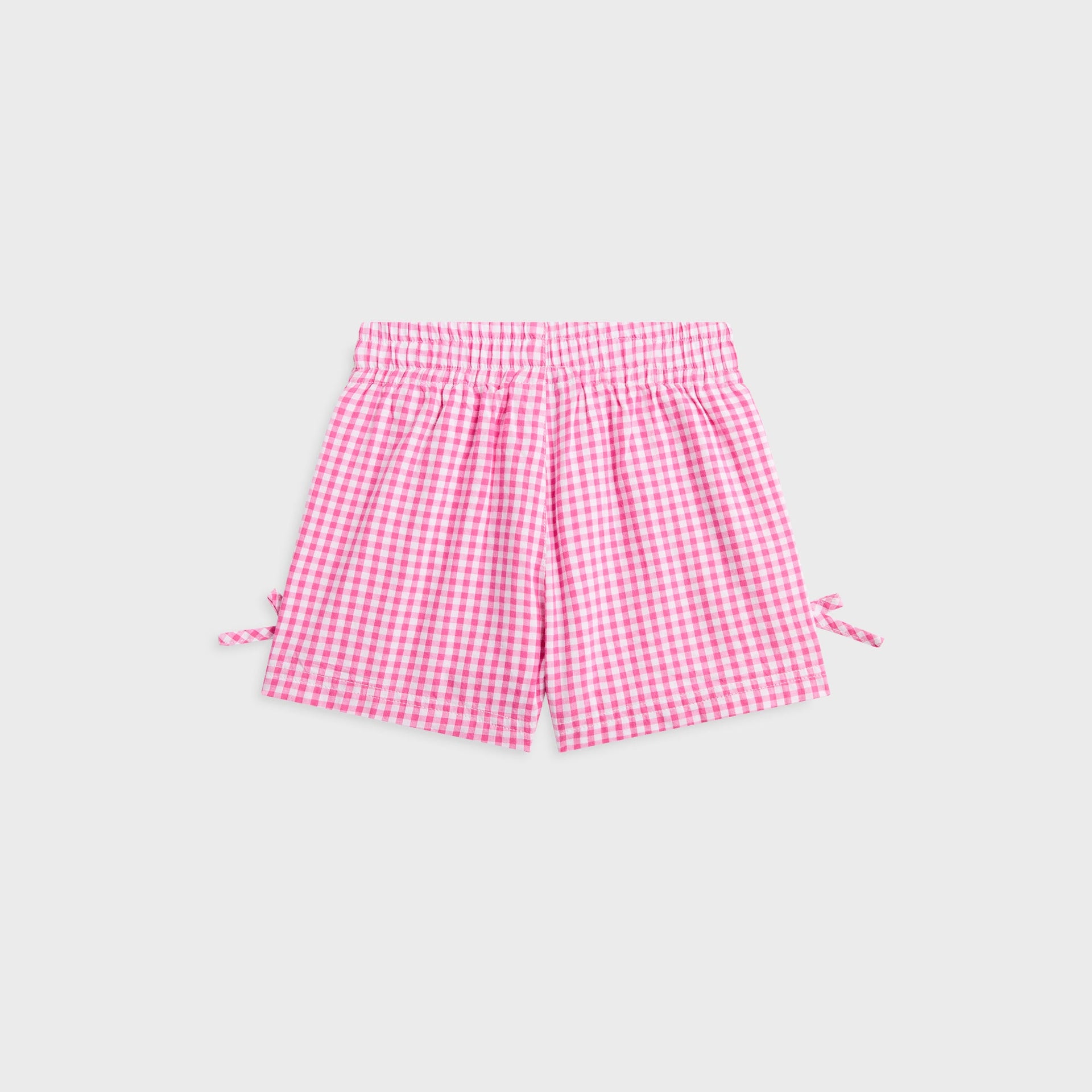 Kith Kids Gingham Tie Michla Short - Electra