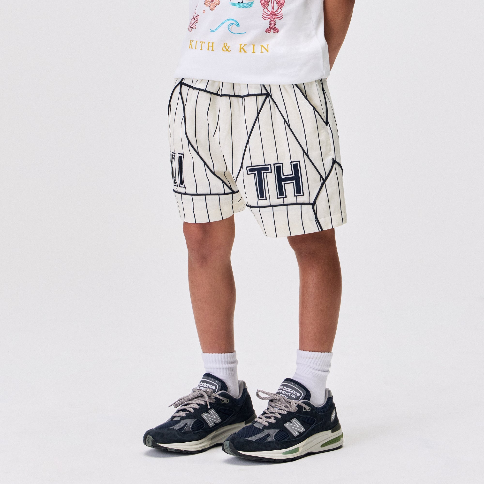 Kith Kids Pinstripe Baseball Turbo Short - Silk – Kith Canada