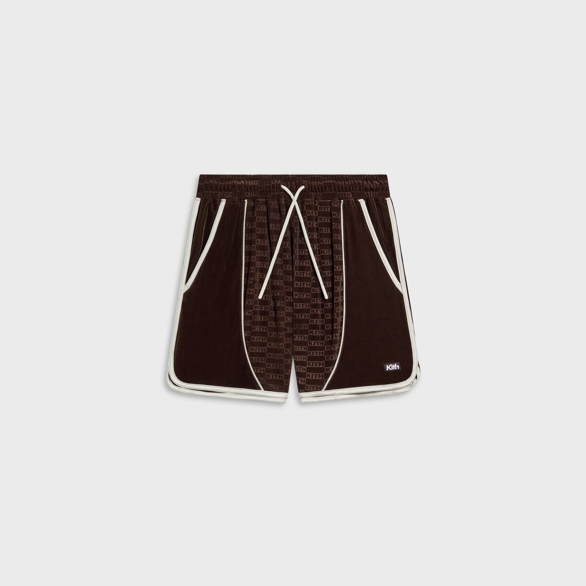 Kith Kids Monogram Velour Jordan Short - Kindling - PH