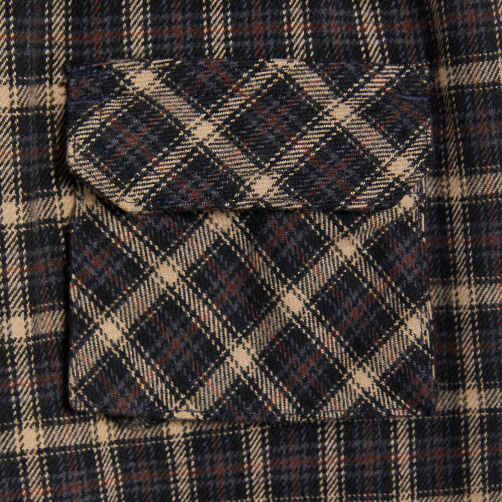 Kith Kids Micro Plaid Cole Short - Chest