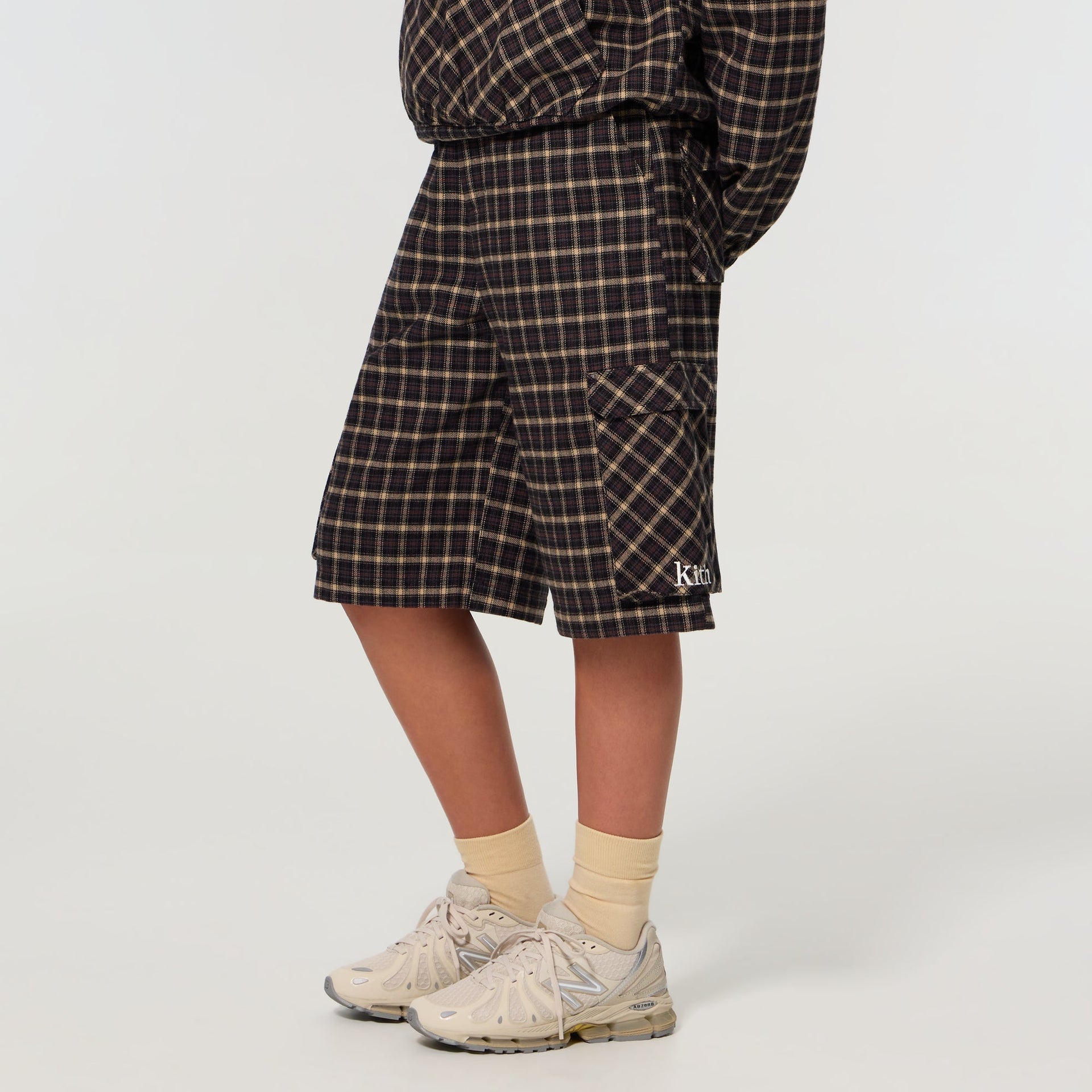 Kith Kids Micro Plaid Cole Short - Chest - PH