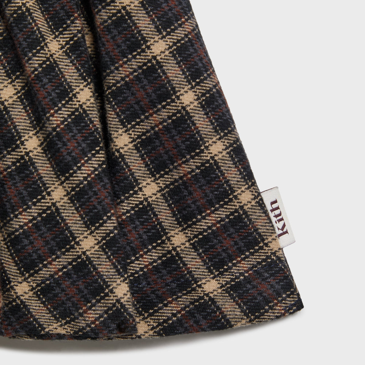 Kith Kids Micro Plaid Pleated Skirt - Chest