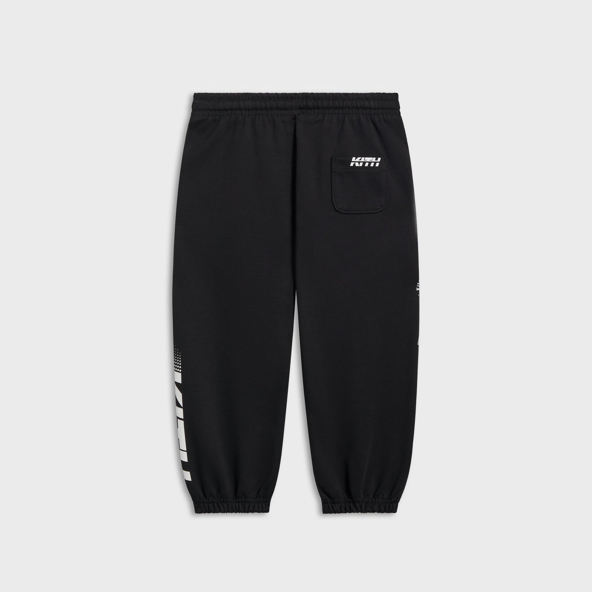 Kith Kids Logo Blocked Nelson Sweatpant - Black