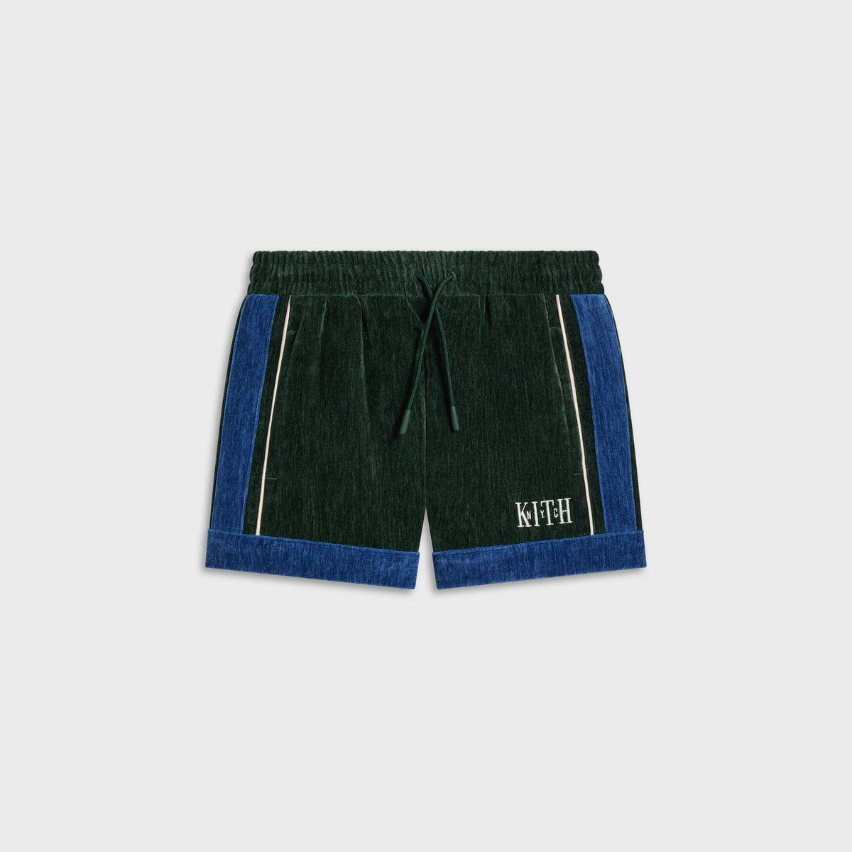Kith Kids Velour Paneled Short - Stadium