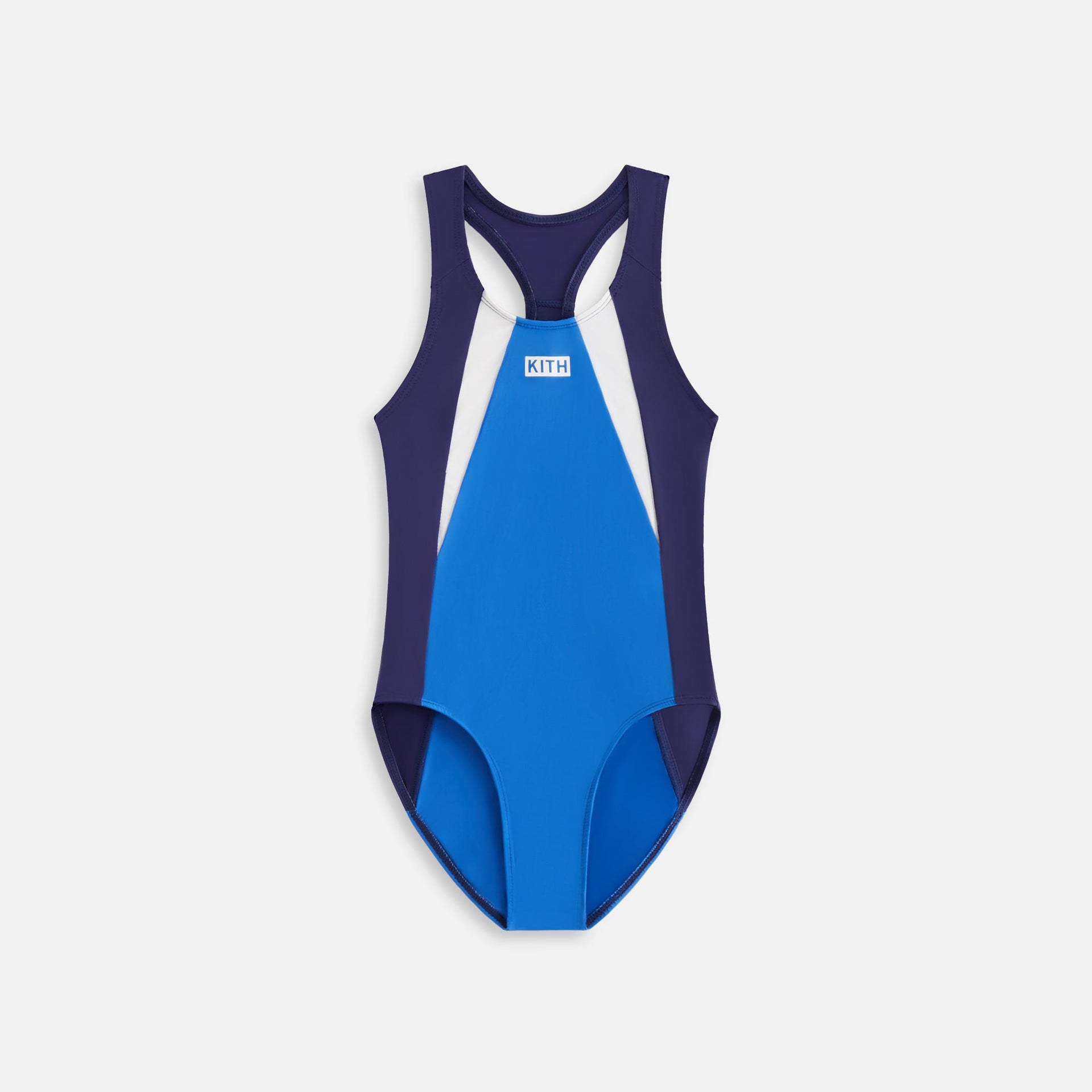 Kith Kids Color-Blocked Demi Racerback Swimsuit - Current