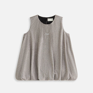 Kith Kids Novelty Bubble Hem Dress - Silver