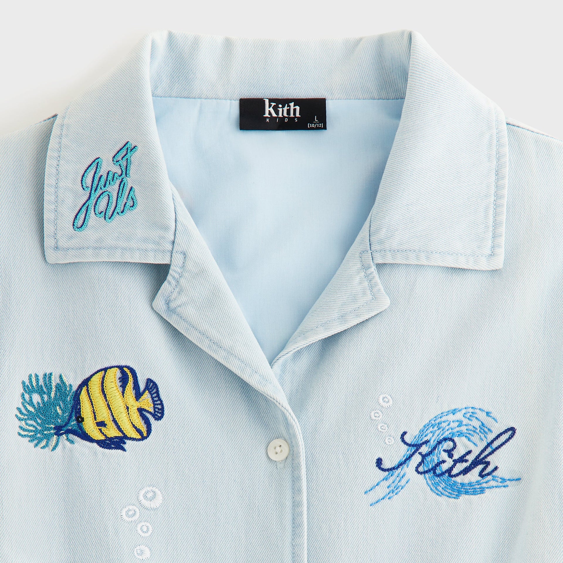 Kith Kids Novelty Lena Dress - Light Indigo