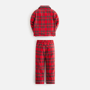 Kithmas Kids Brushed Cotton Plaid Pajama Set - Present PH