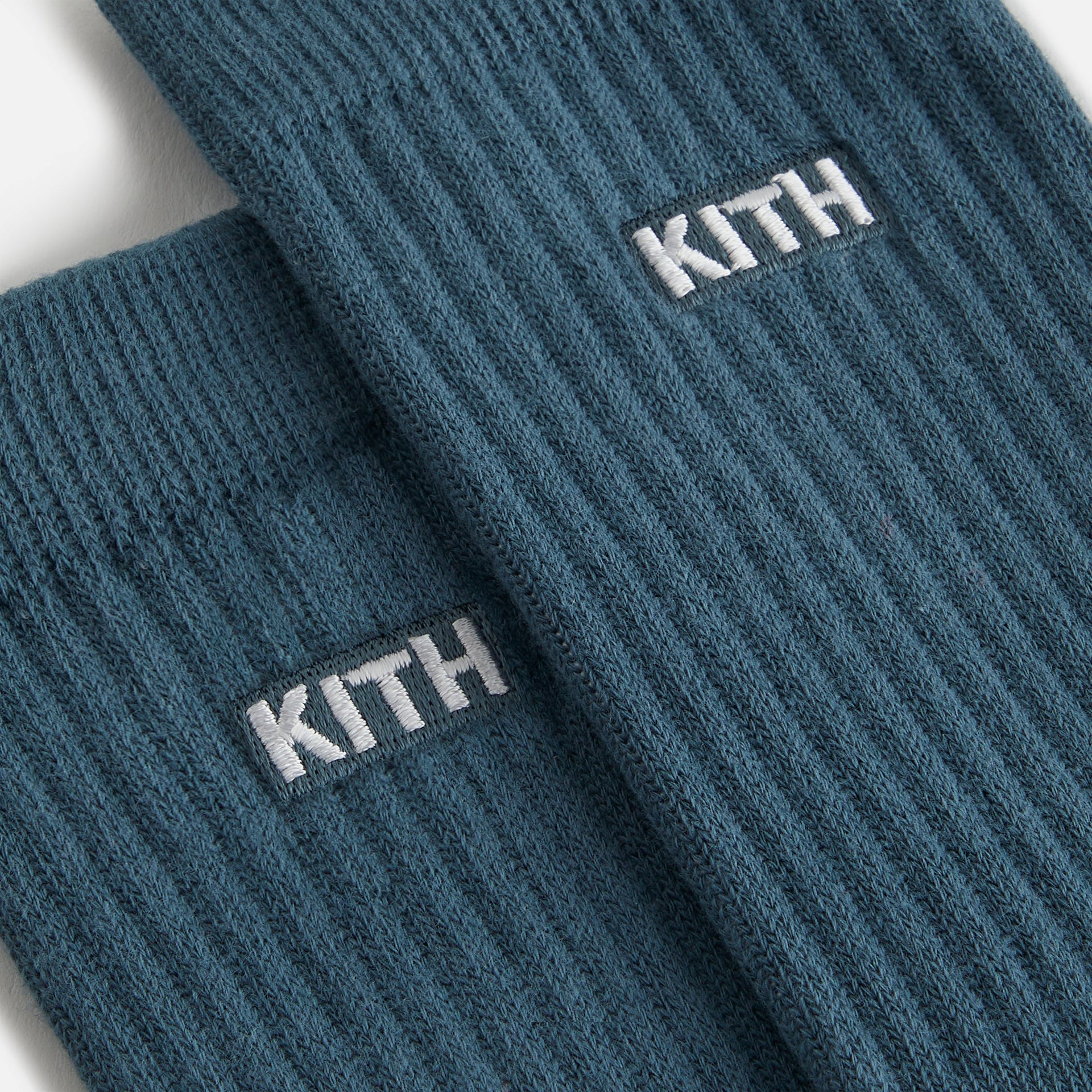 Kith Kids Palette Classic Crew Socks - Anchor