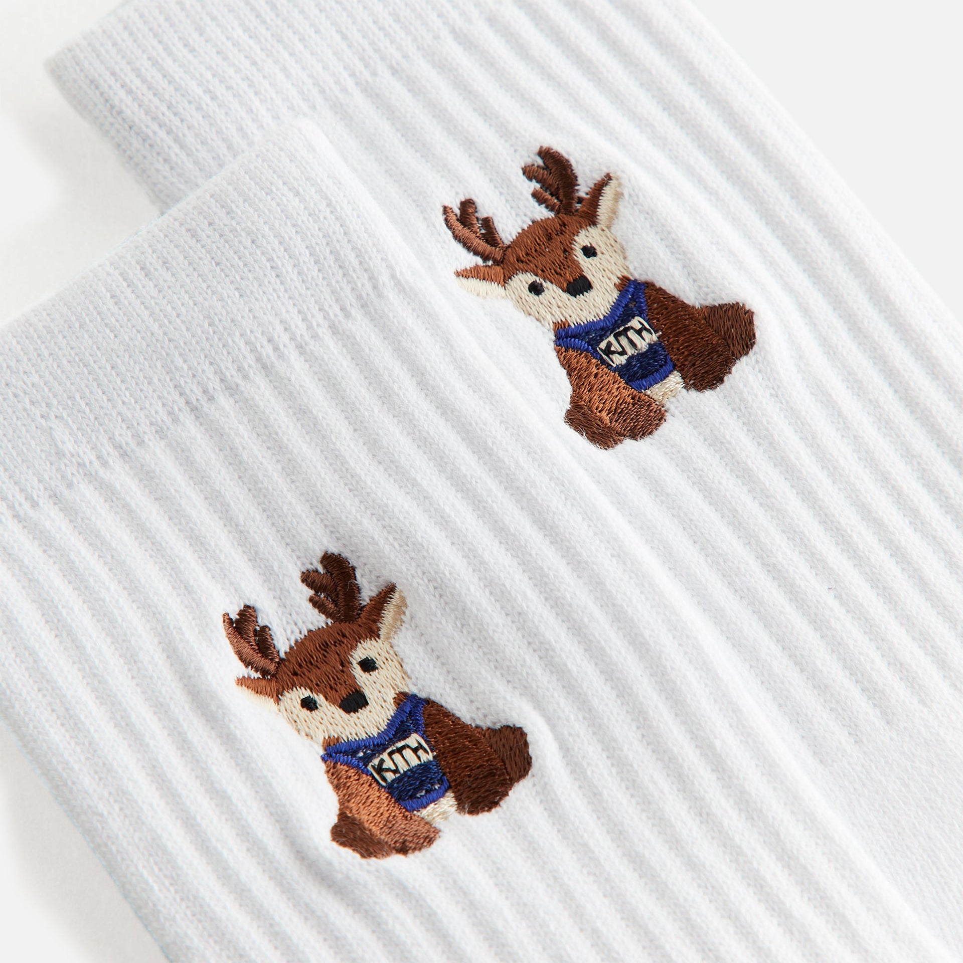 Kith Kids 3 Pack Crew Socks - White