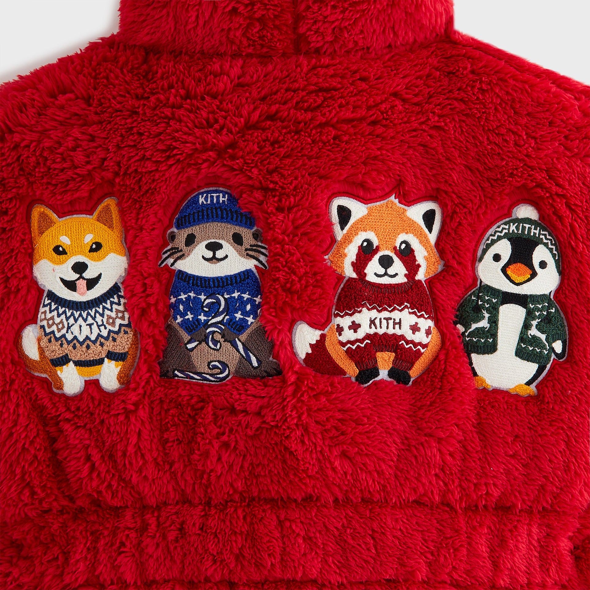 Kithmas Kids & Friends Hooded Robe - Retro