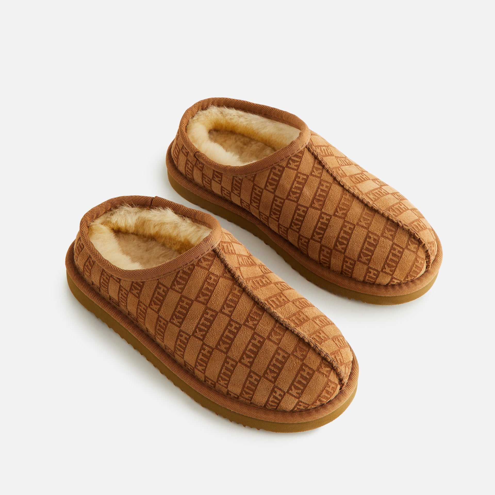 Kith Kids Monogram Shearling Slipper - Loft