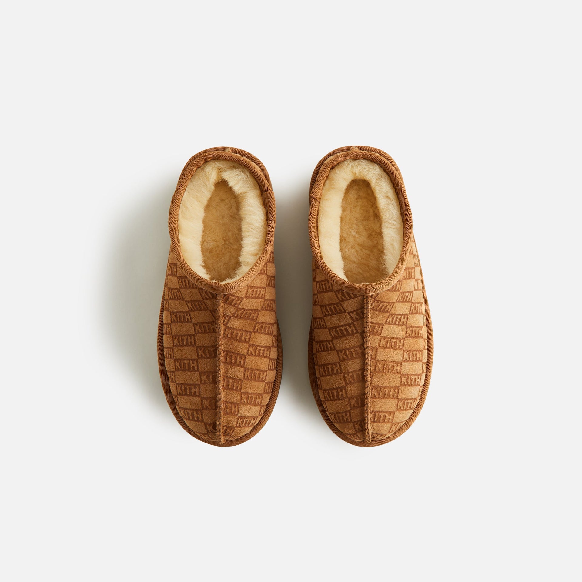 Kith Kids Monogram Shearling Slipper - Loft