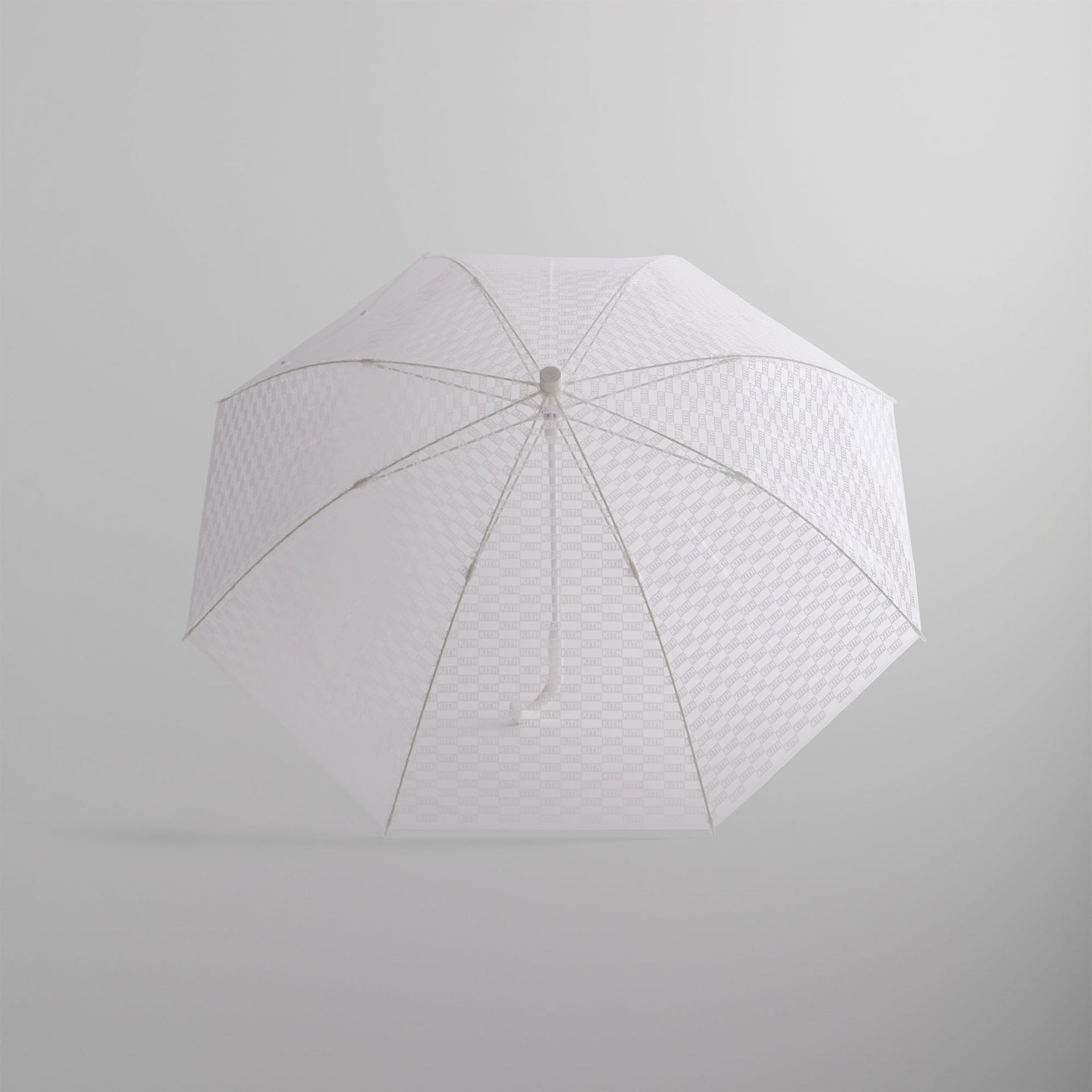 Kith for Ca Et La Clear Monogram Umbrella - White